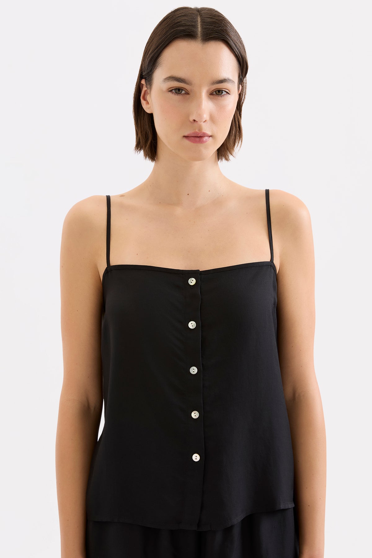 Willa Tencel Top Black 