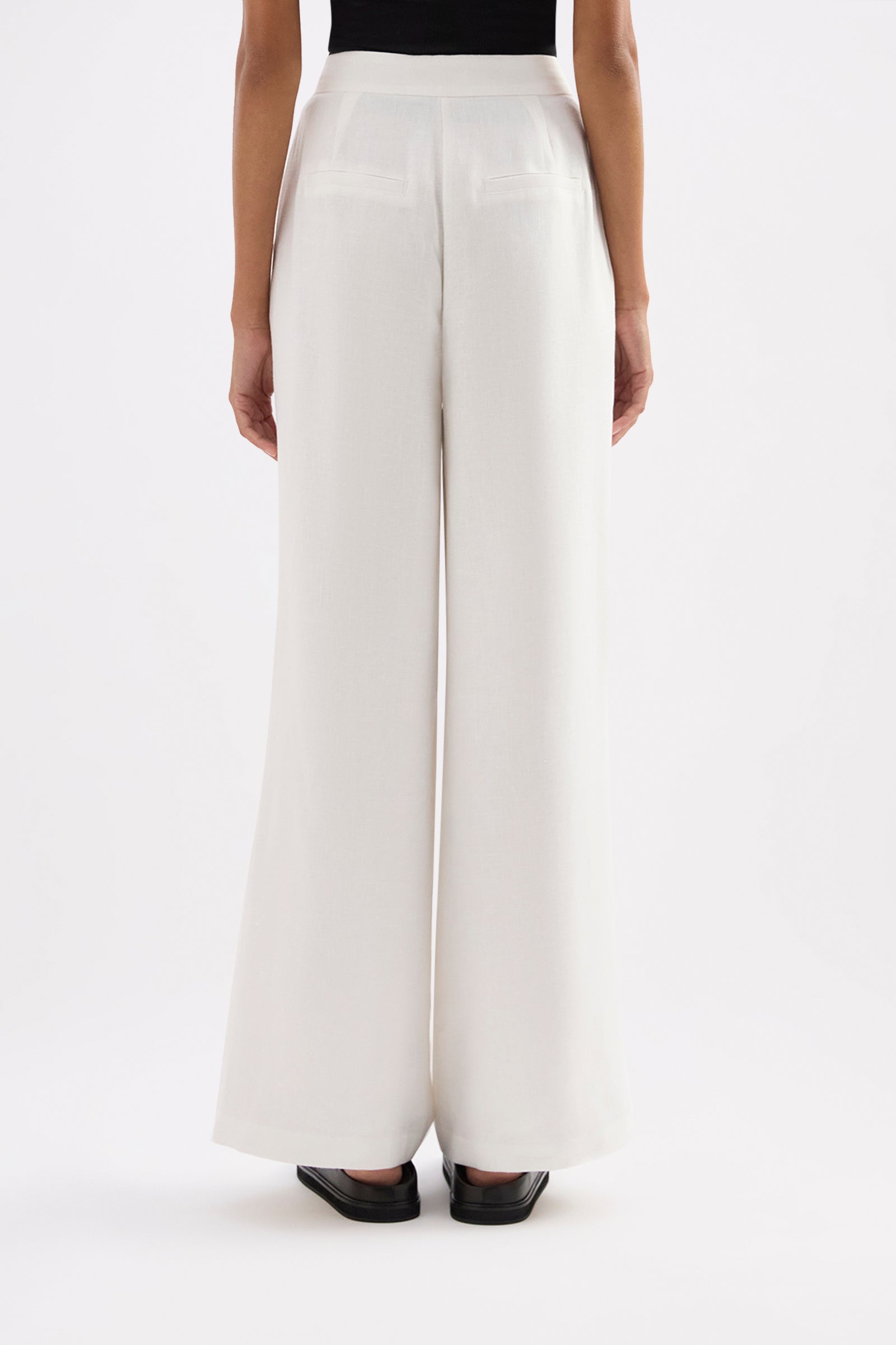 Thilda Linen Pant White 