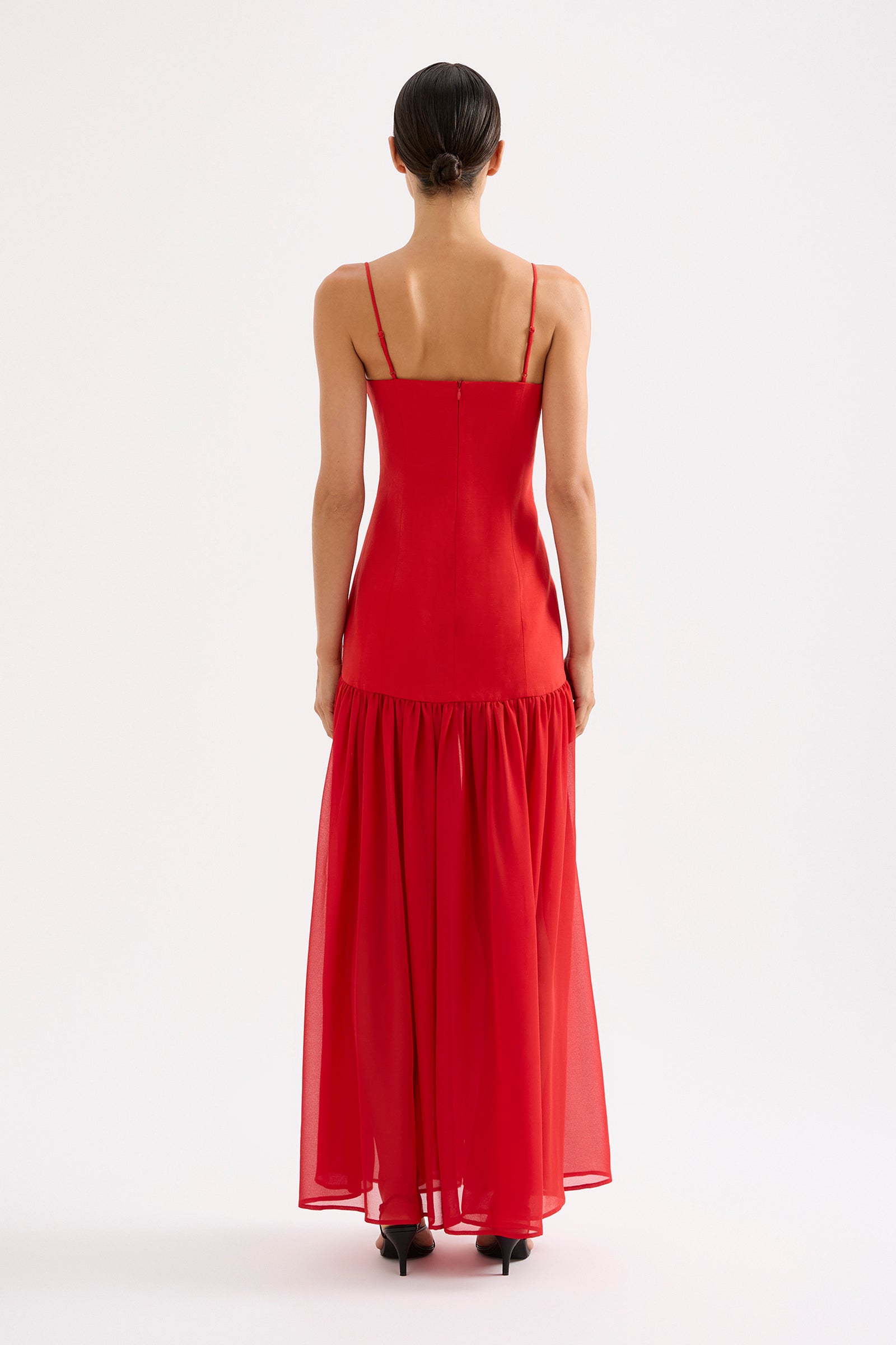 Taza Maxi Dress Scarlet 