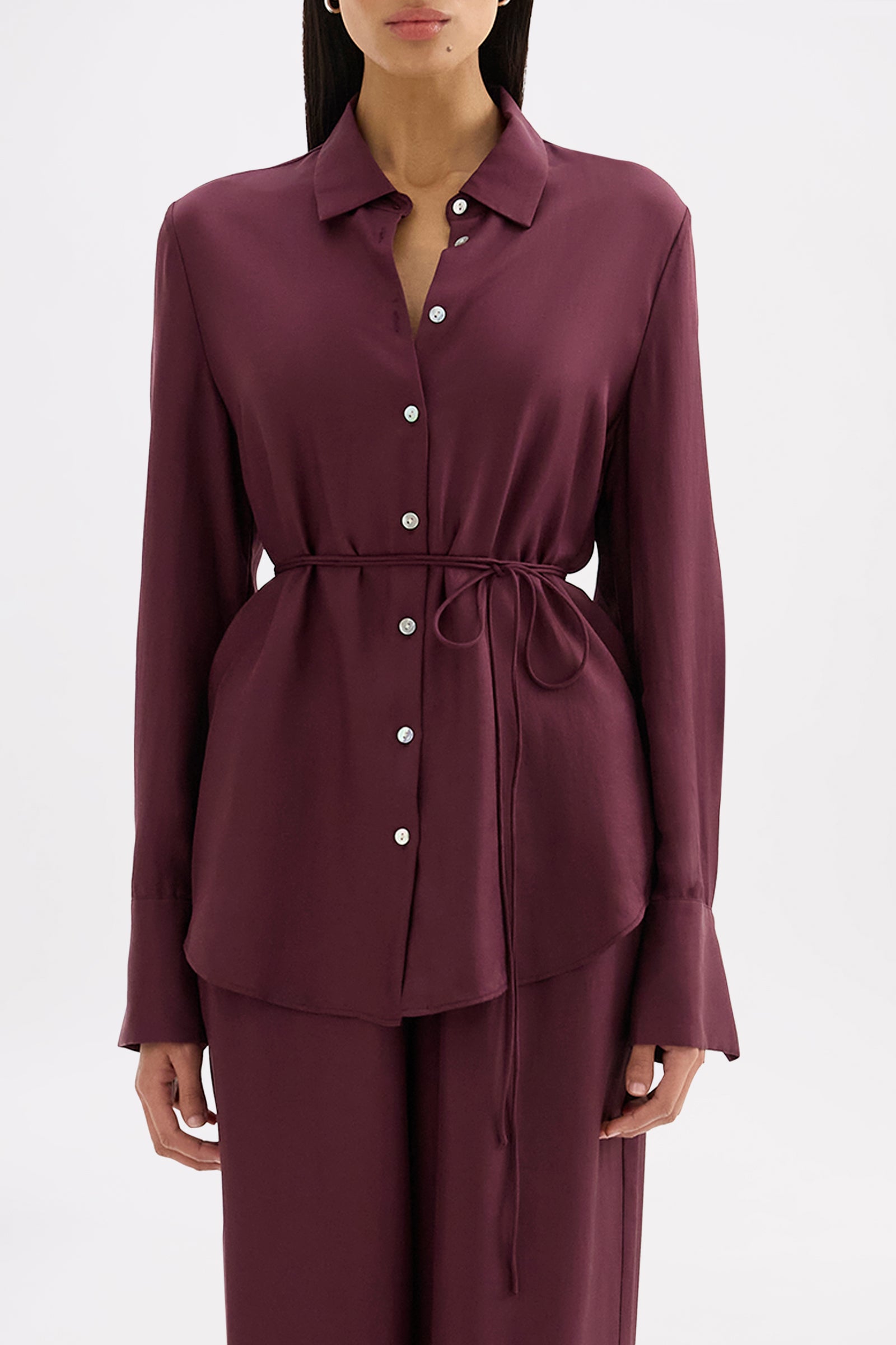 Karla Shirt Mulberry 