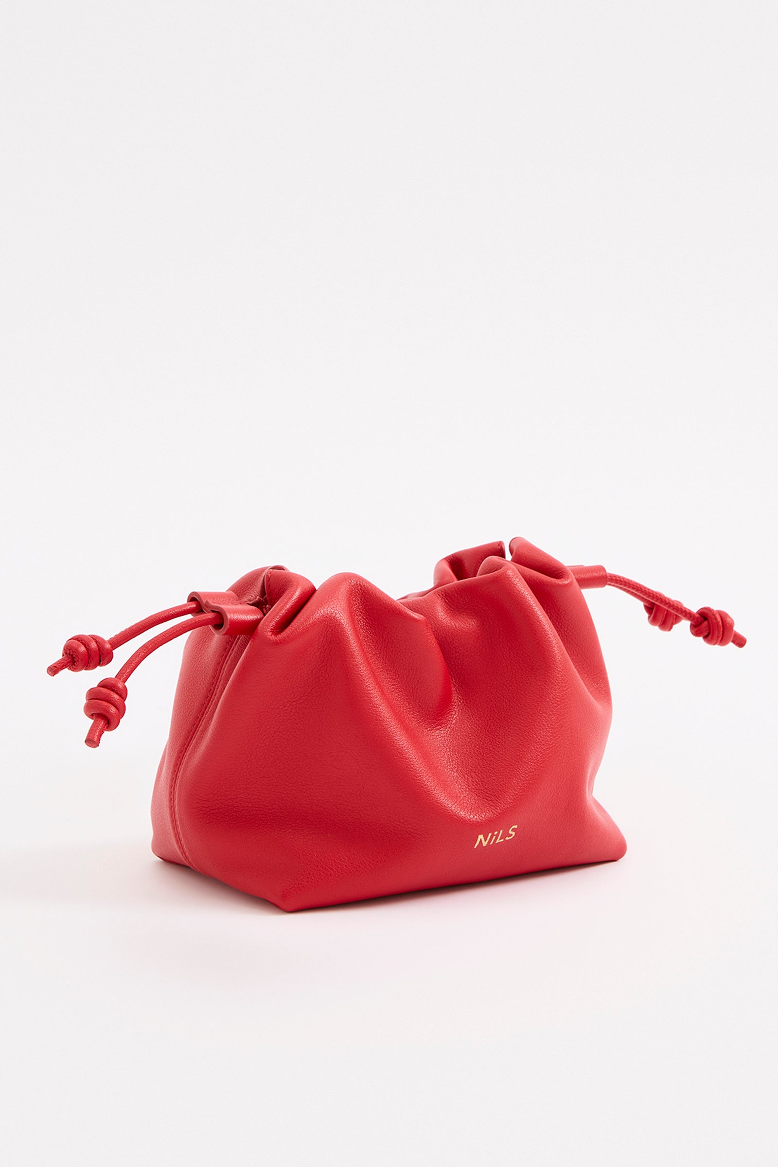 Ramone Leather Pouch Vermillion 