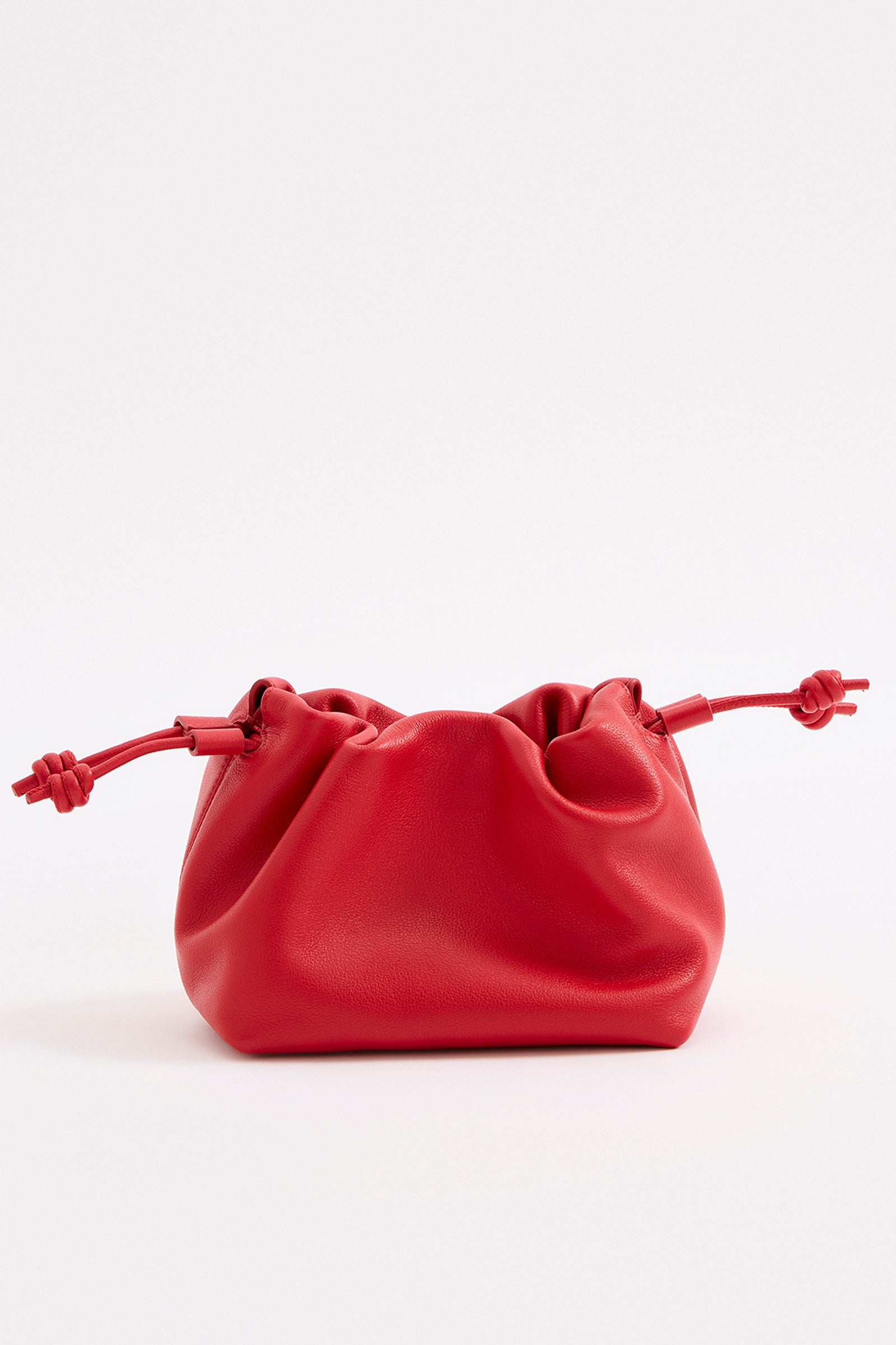 Ramone Leather Pouch Vermillion 