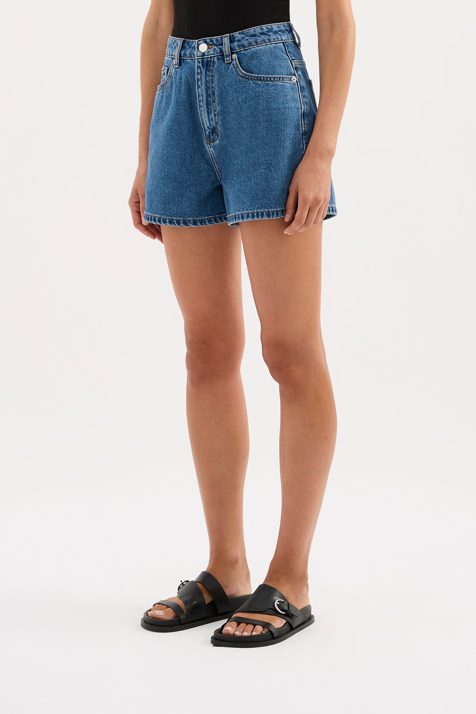 Organic Mom Short Royal Blue 