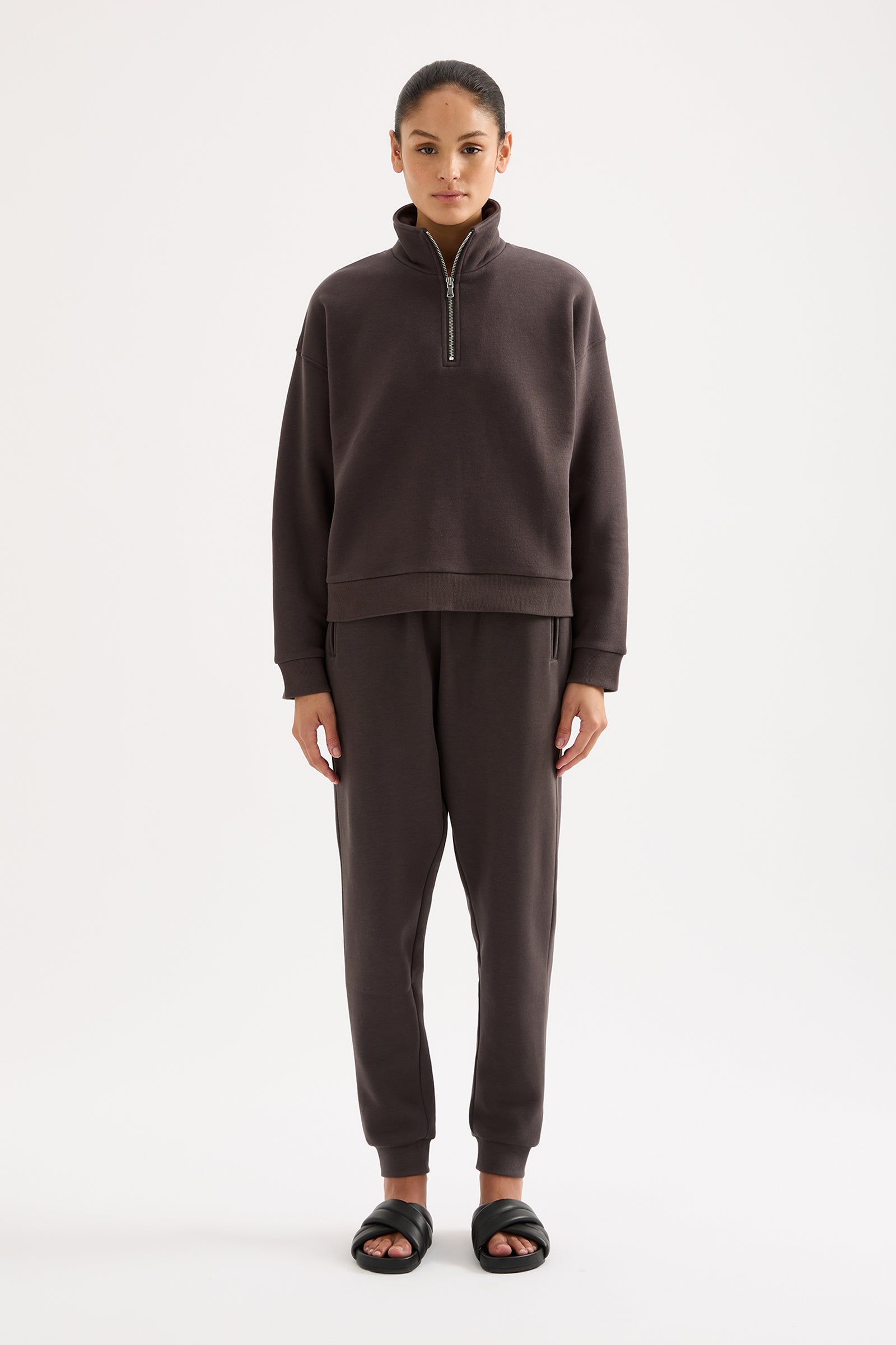 Carter Classic Zip Front Sweat & Trackpant Set 