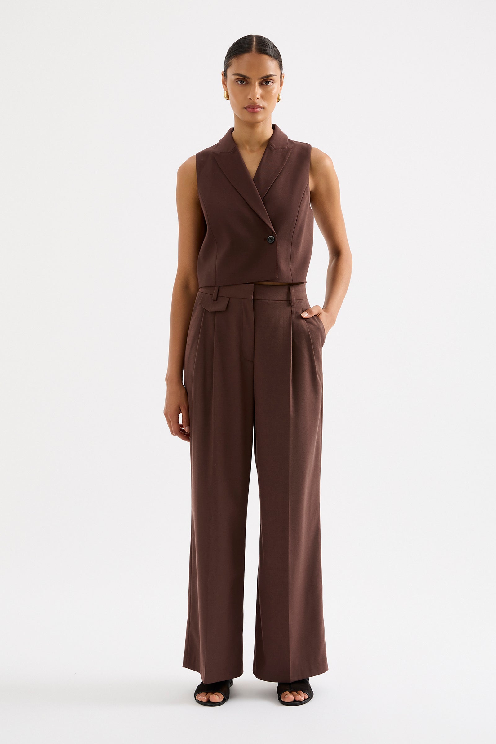 Easton Tailored Pant Cocoa 
