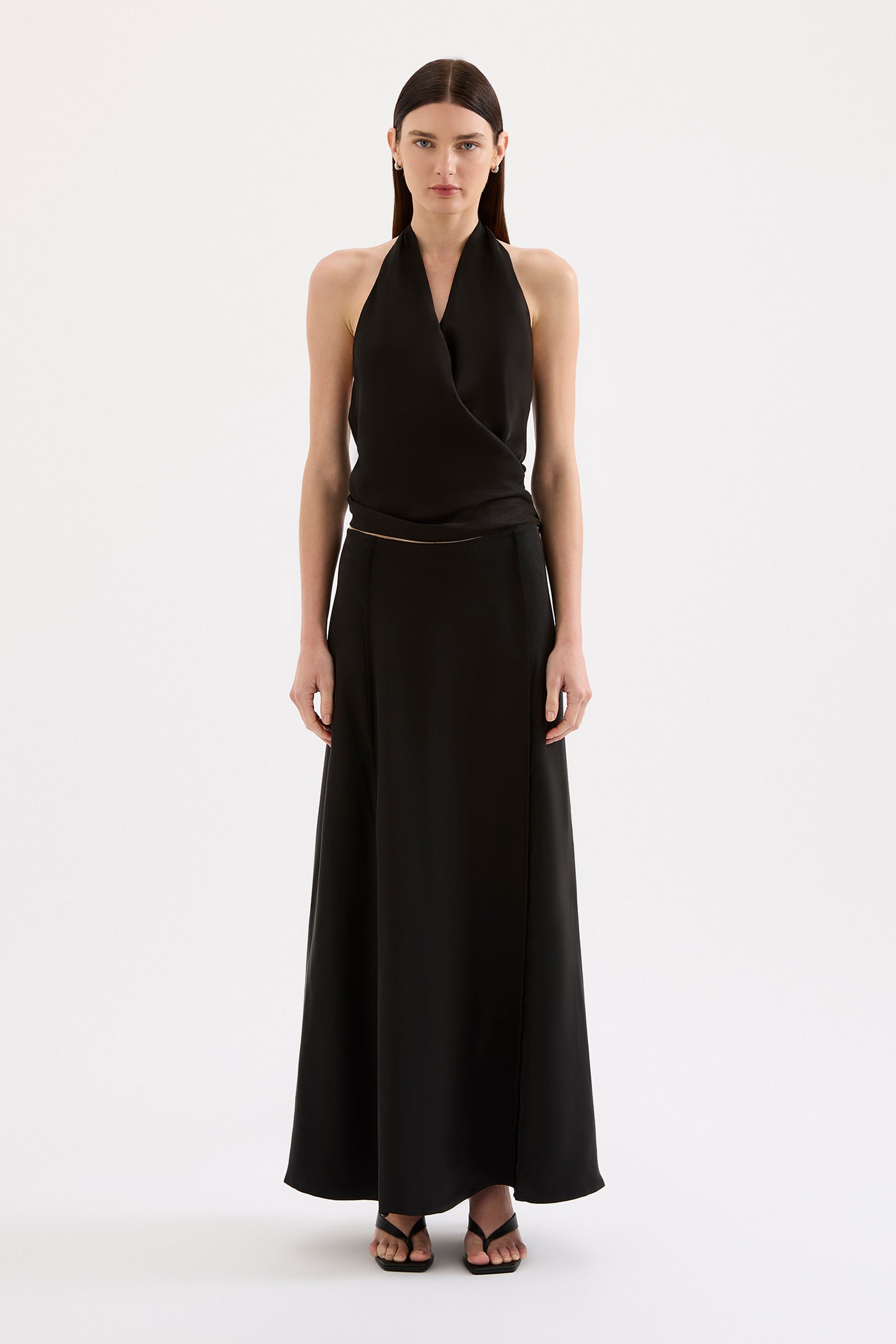 Leon Cupro Top Black 