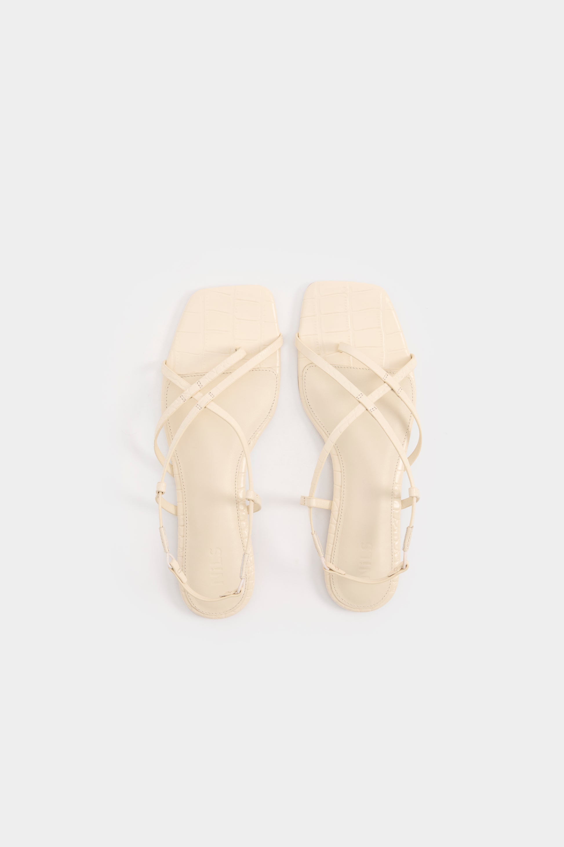 Hana Croc Sandal Ivory 