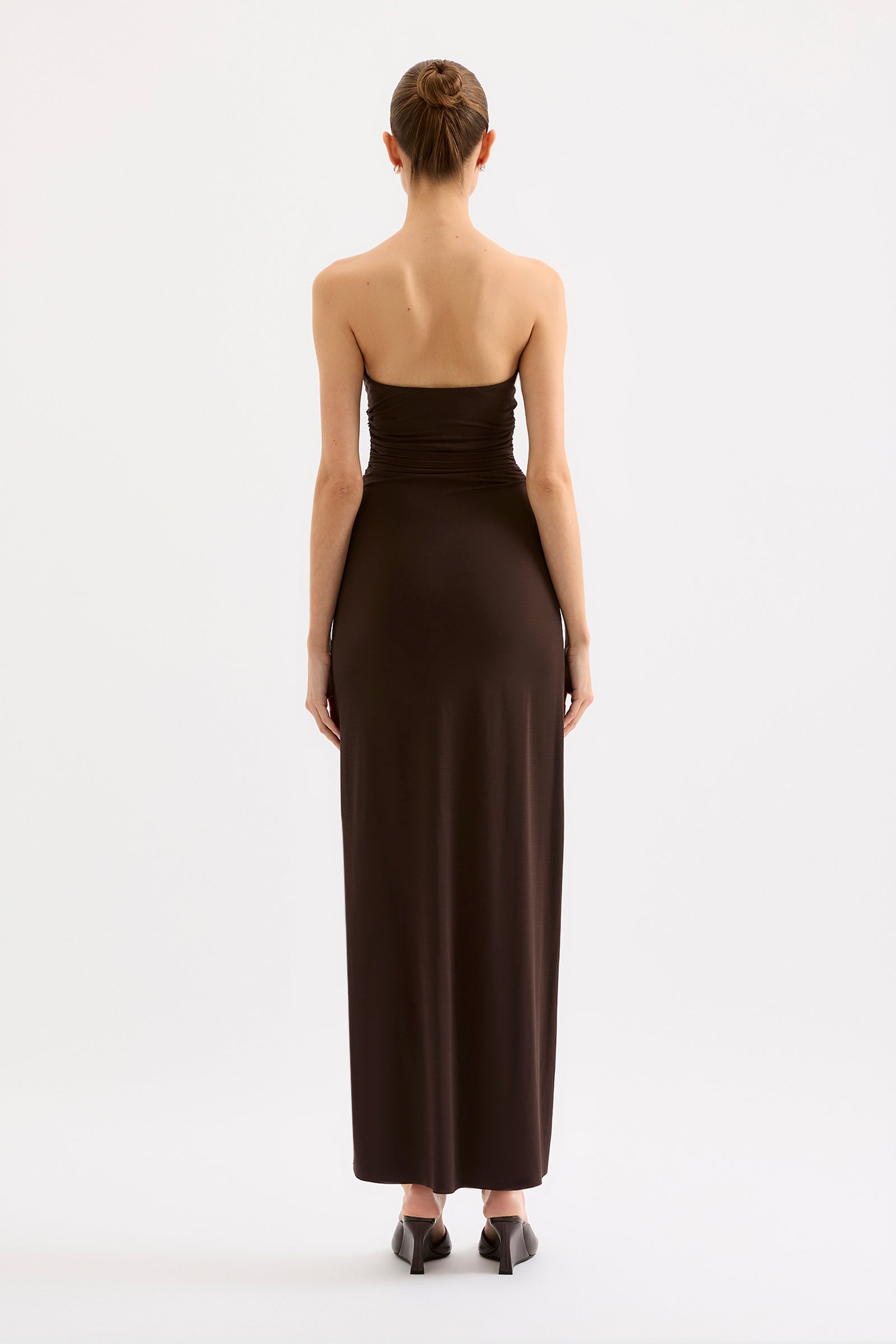 Sian Strapless Dress Sumac 