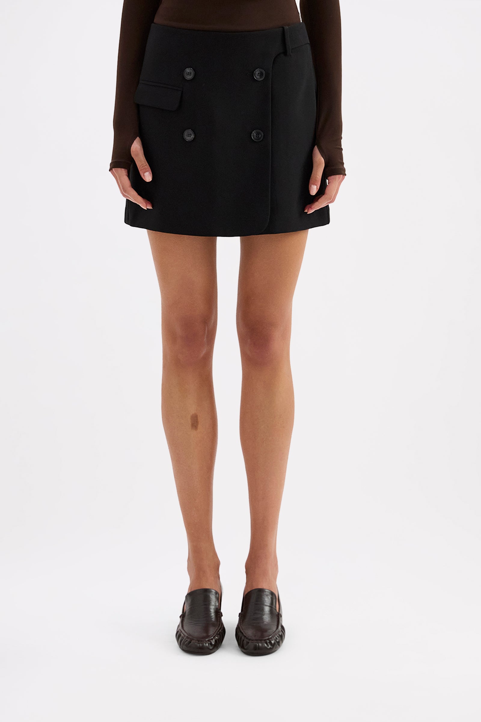 Ophelia Mini Skirt Black 