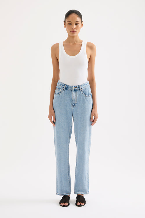 ORGANIC STRAIGHT LEG JEAN