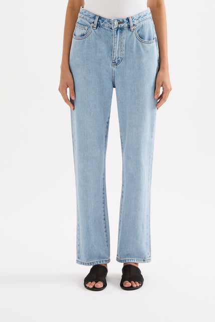 Organic Straight Leg Jean 90s Blue Wash 