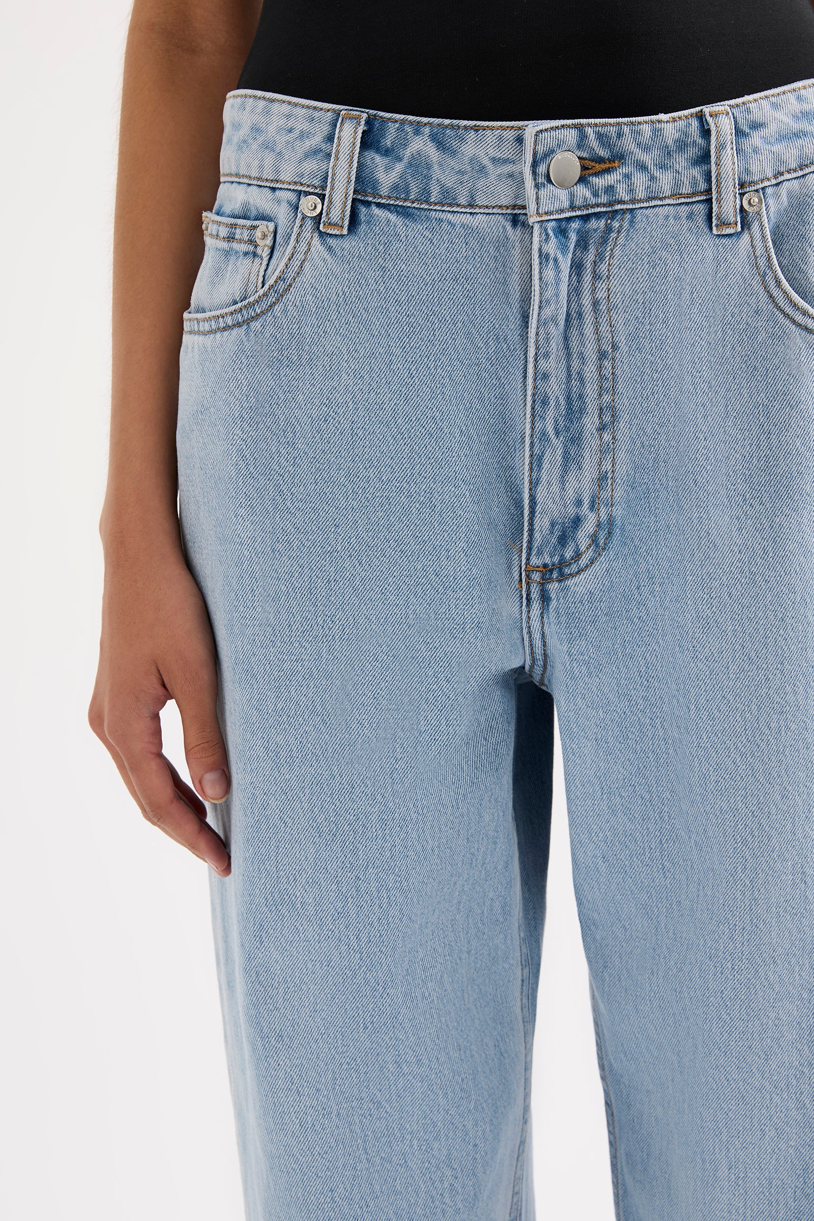 Organic Baggy Jean 90s Blue 