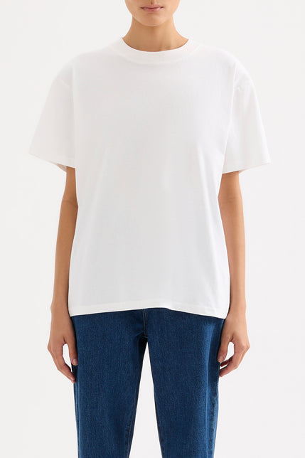 Organic Boyfriend Tee White 