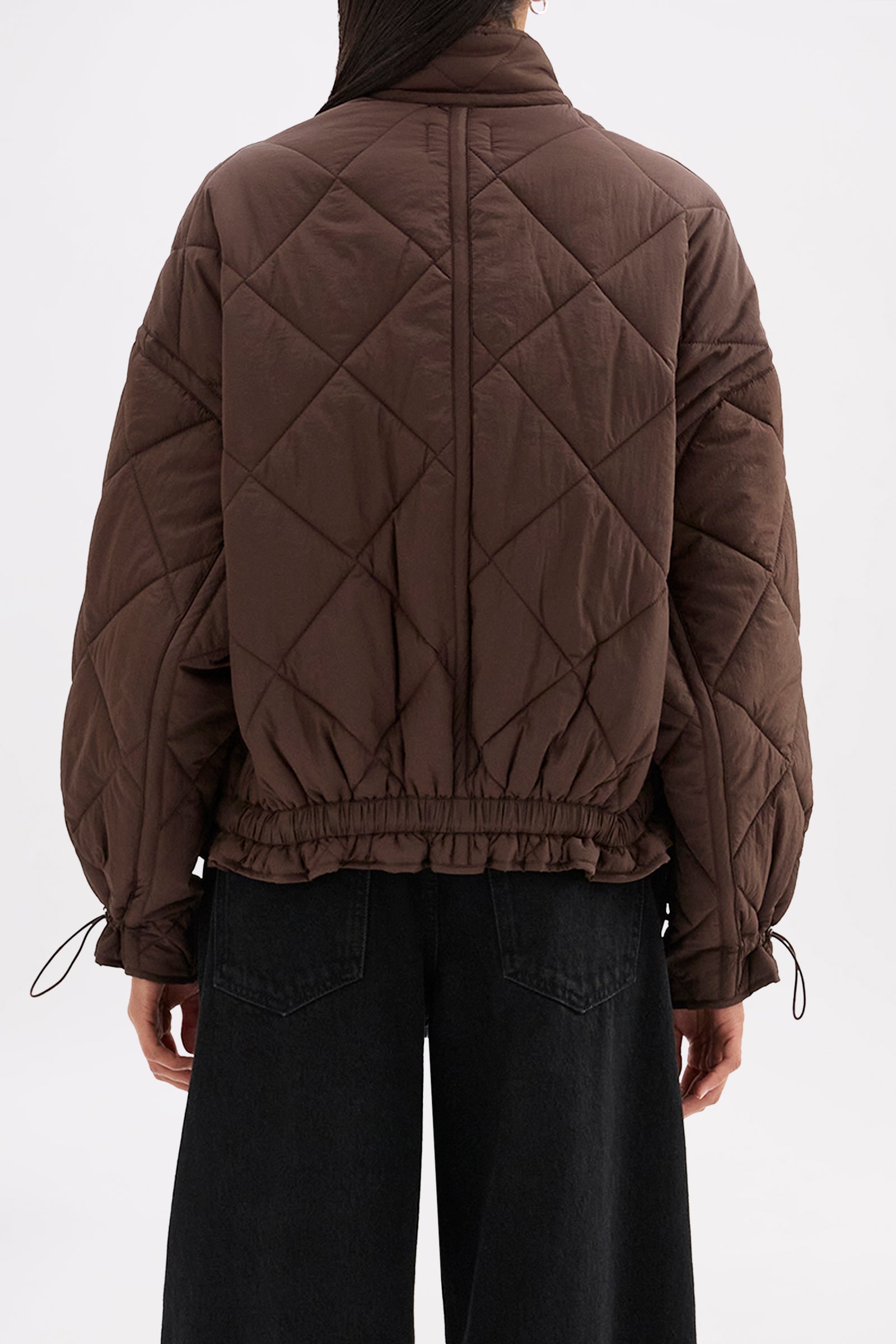 Sloane Puffer Jacket Chocolate 