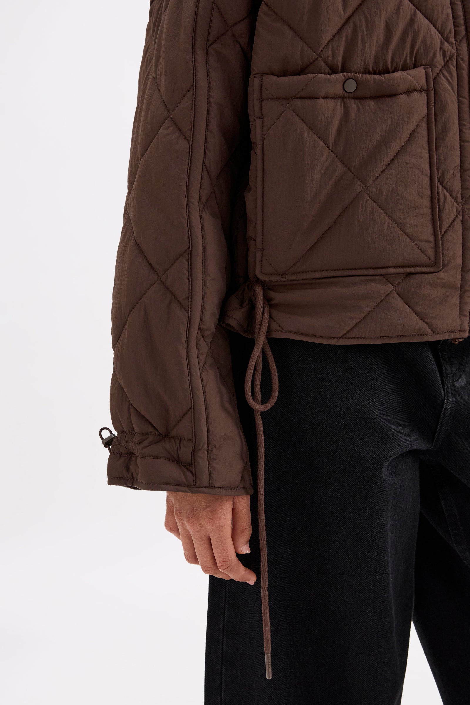 Sloane Puffer Jacket Chocolate 