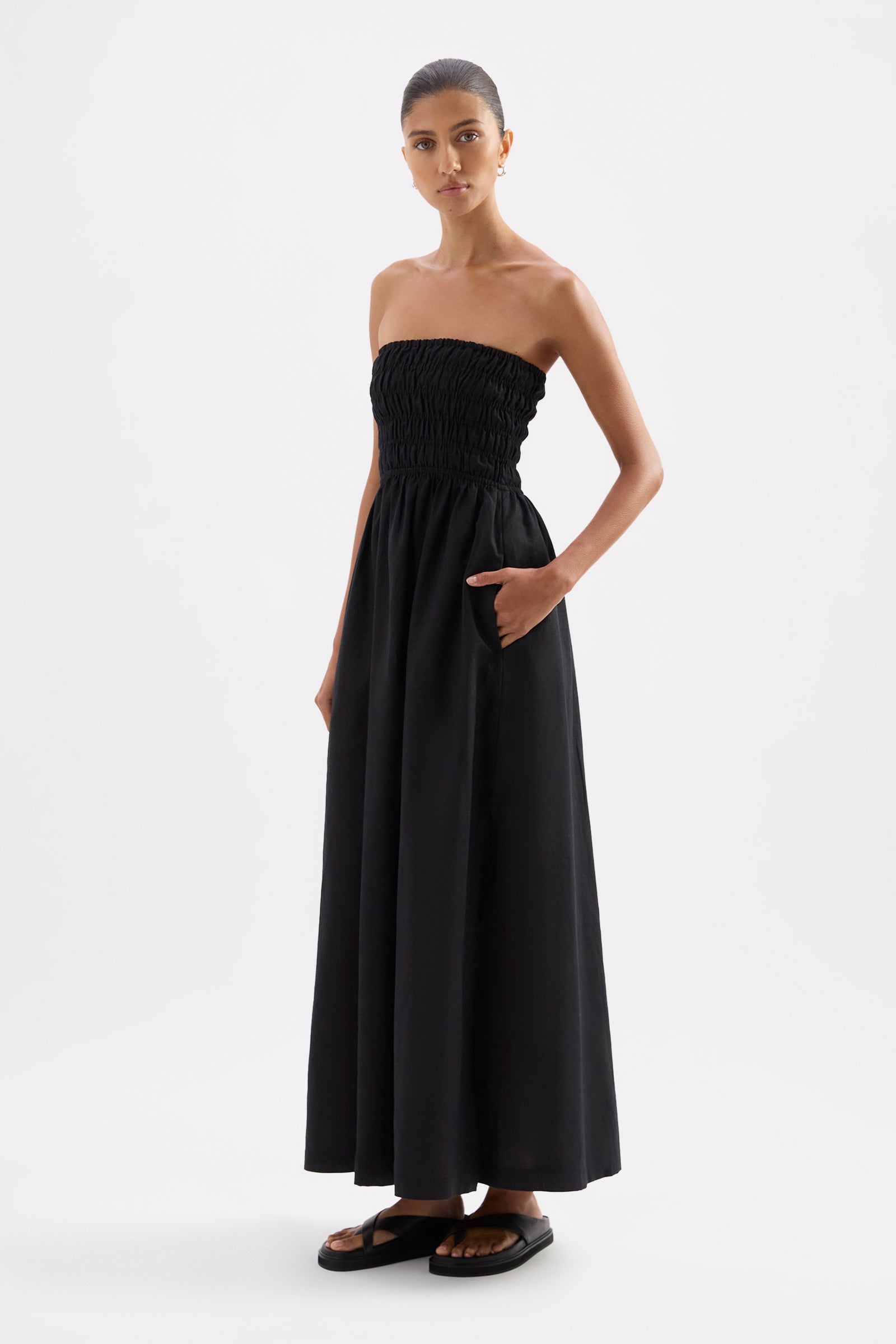 Zuri Maxi Dress Black 