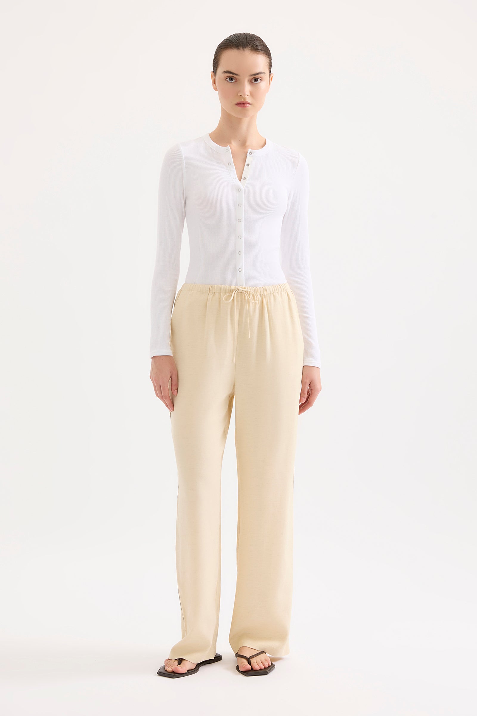 Terrin Ls Top White 