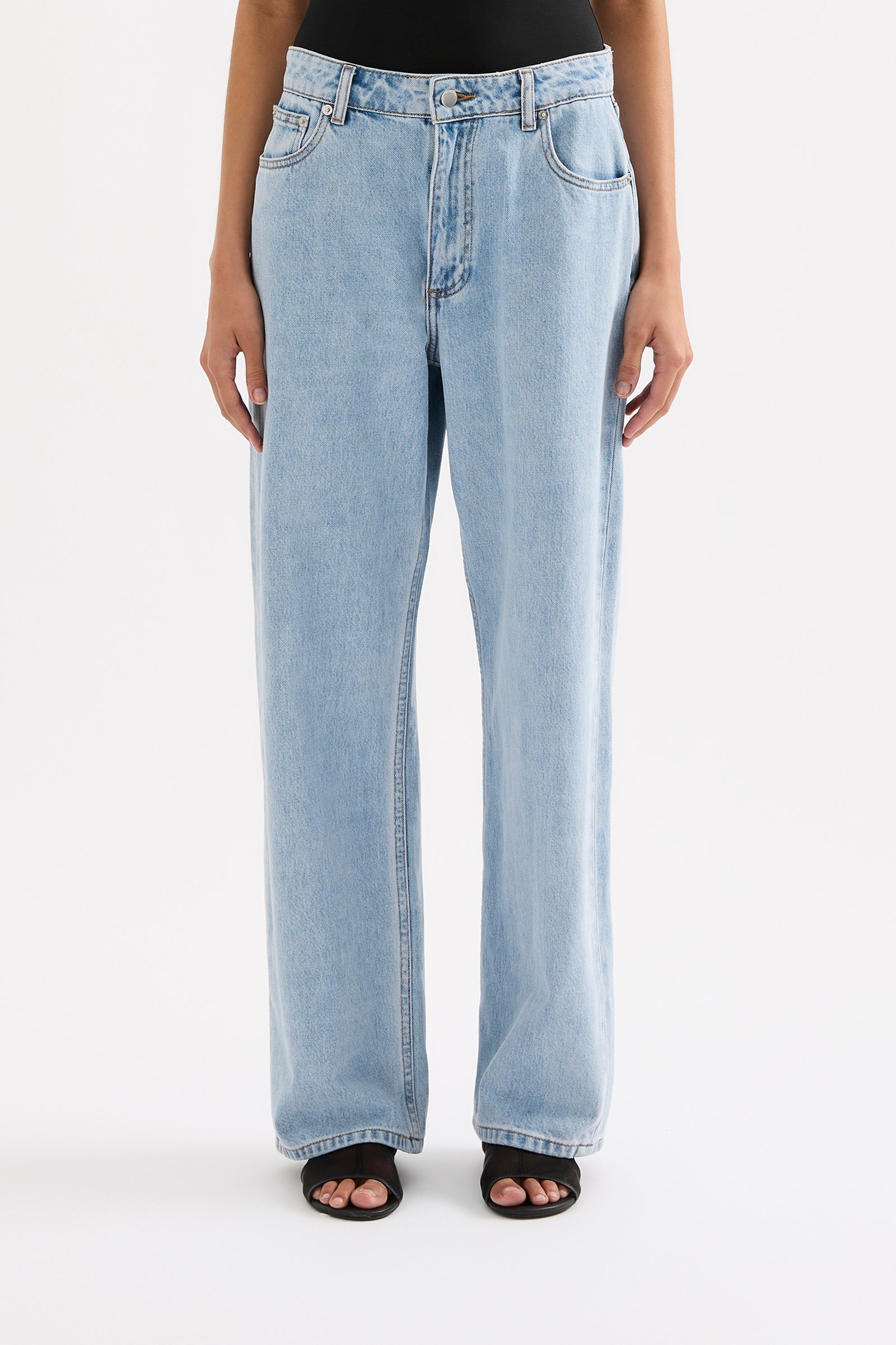 Organic Baggy Jean 90s Blue 