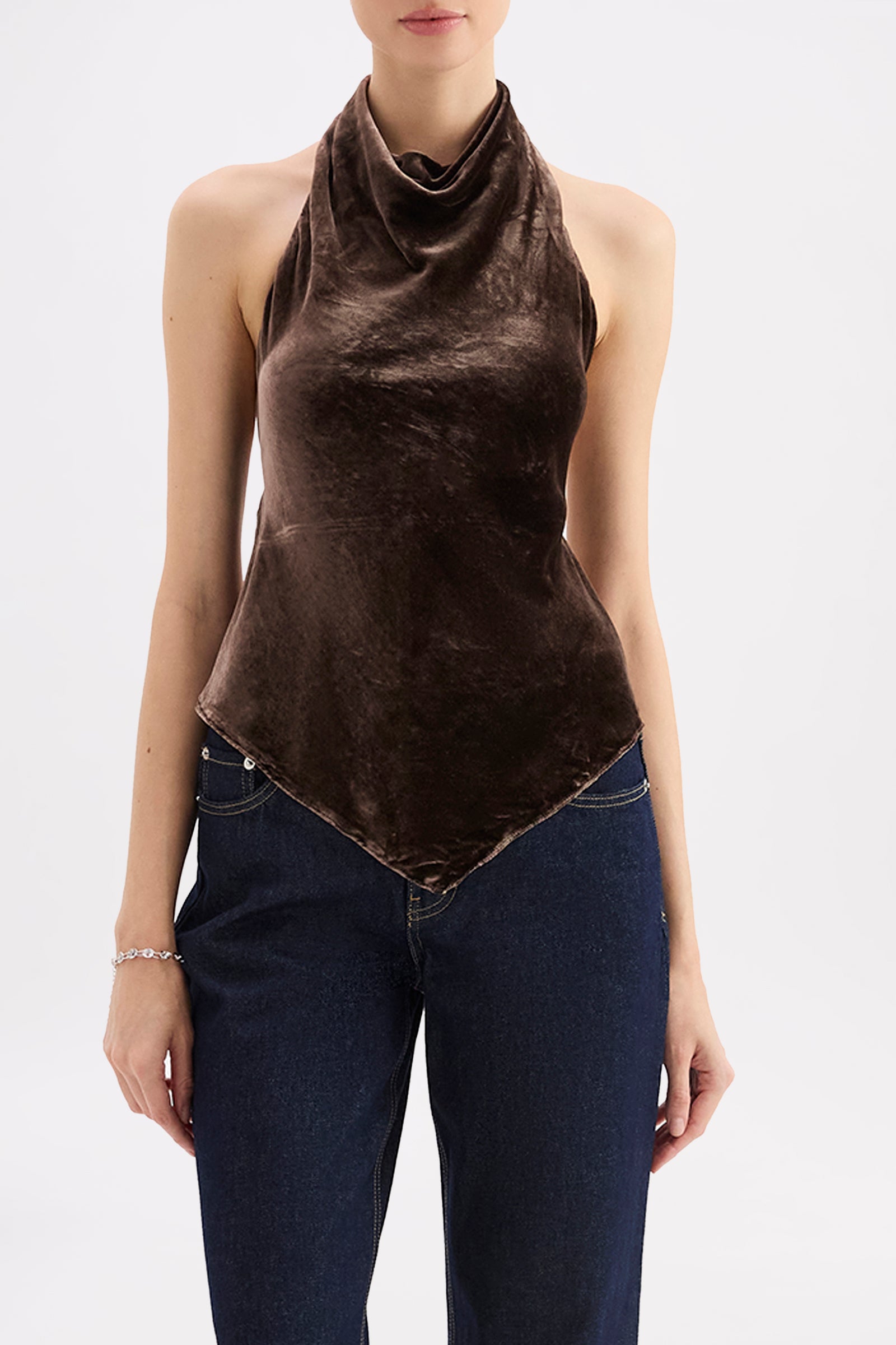 Pilar Velvet Top Dark Chocolate 