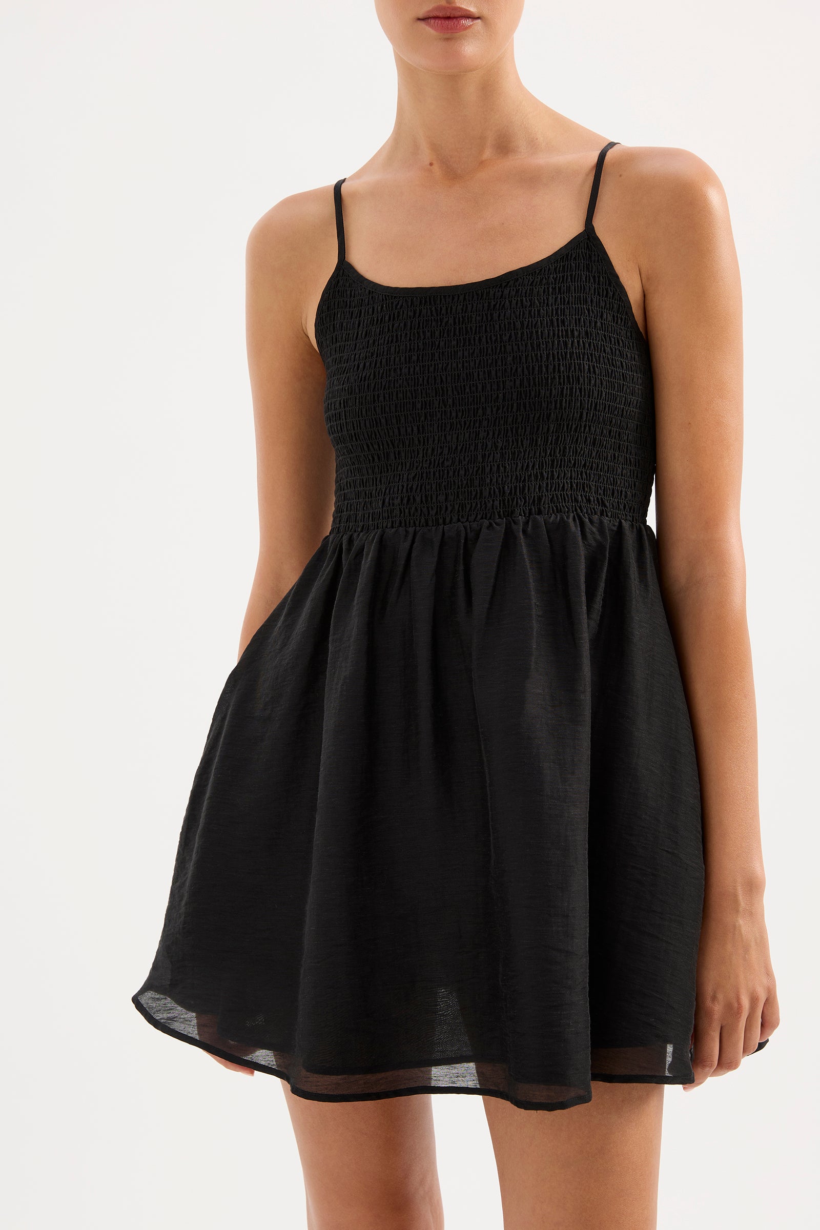 Aliki Mini Dress Black 