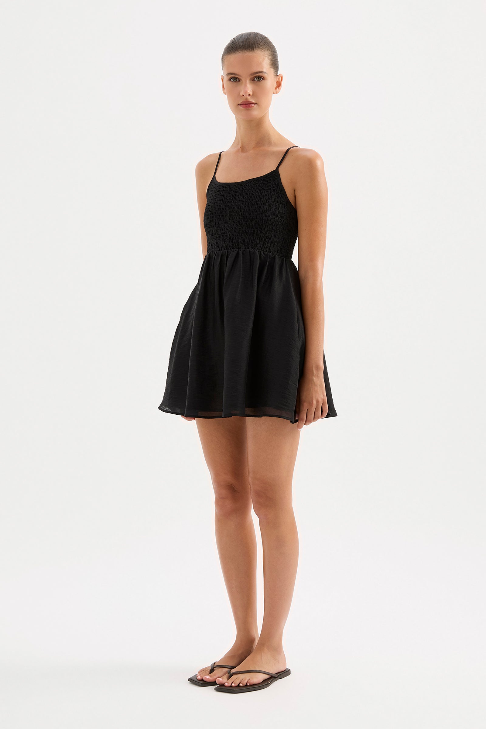 Aliki Mini Dress Black 