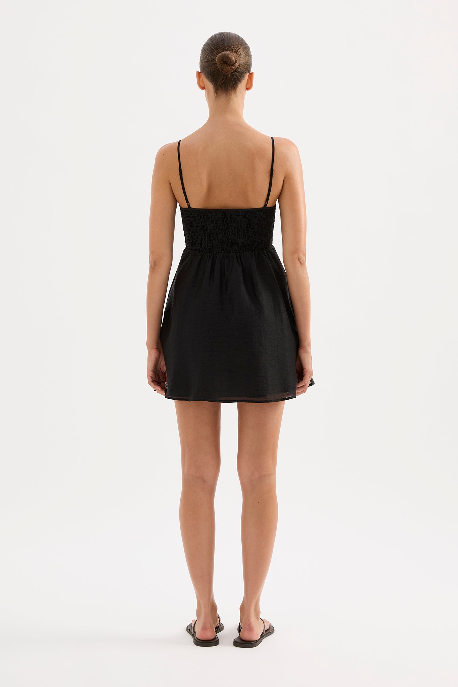 Aliki Mini Dress Black 