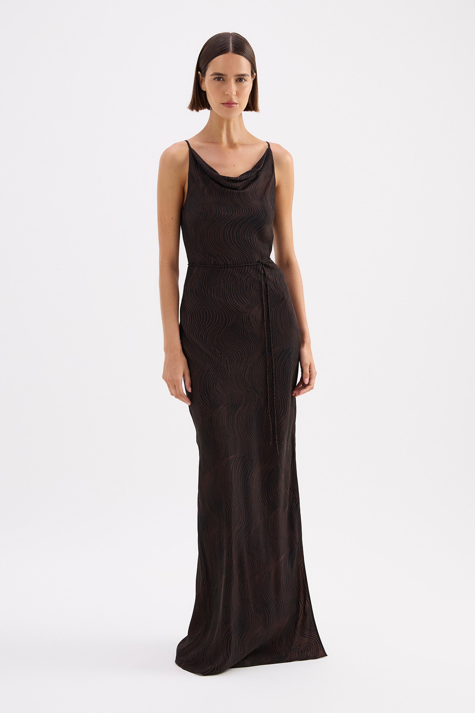 Onda Cupro Maxi Dress Onda 