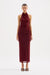 ABRU HALTER MAXI DRESS