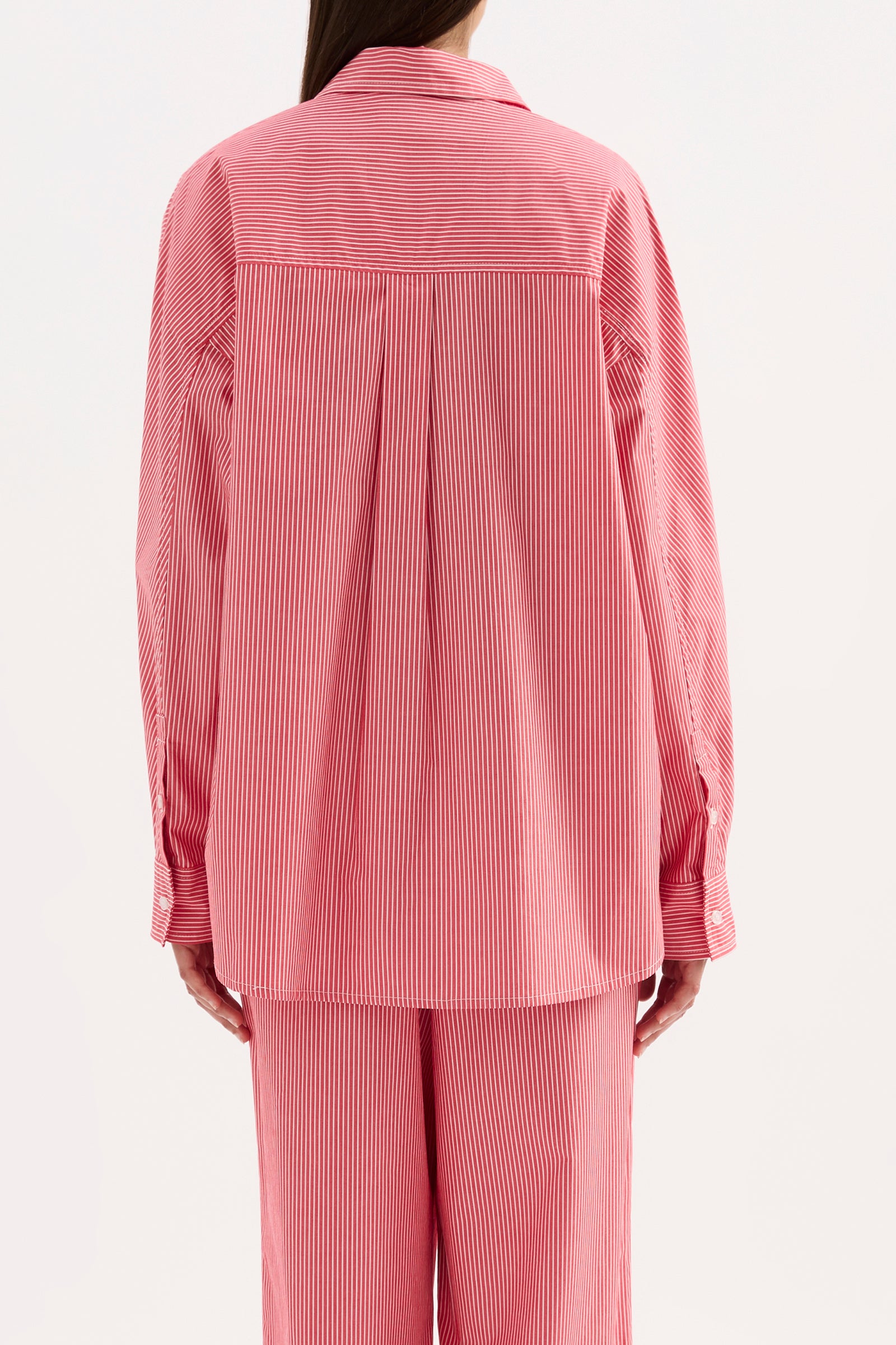 Anouk Stripe Shirt Red Stripe 