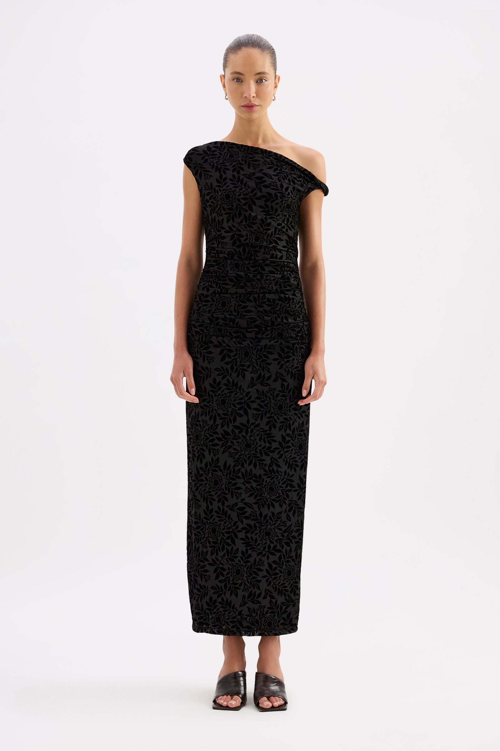 Brioni Devore Dress Black 