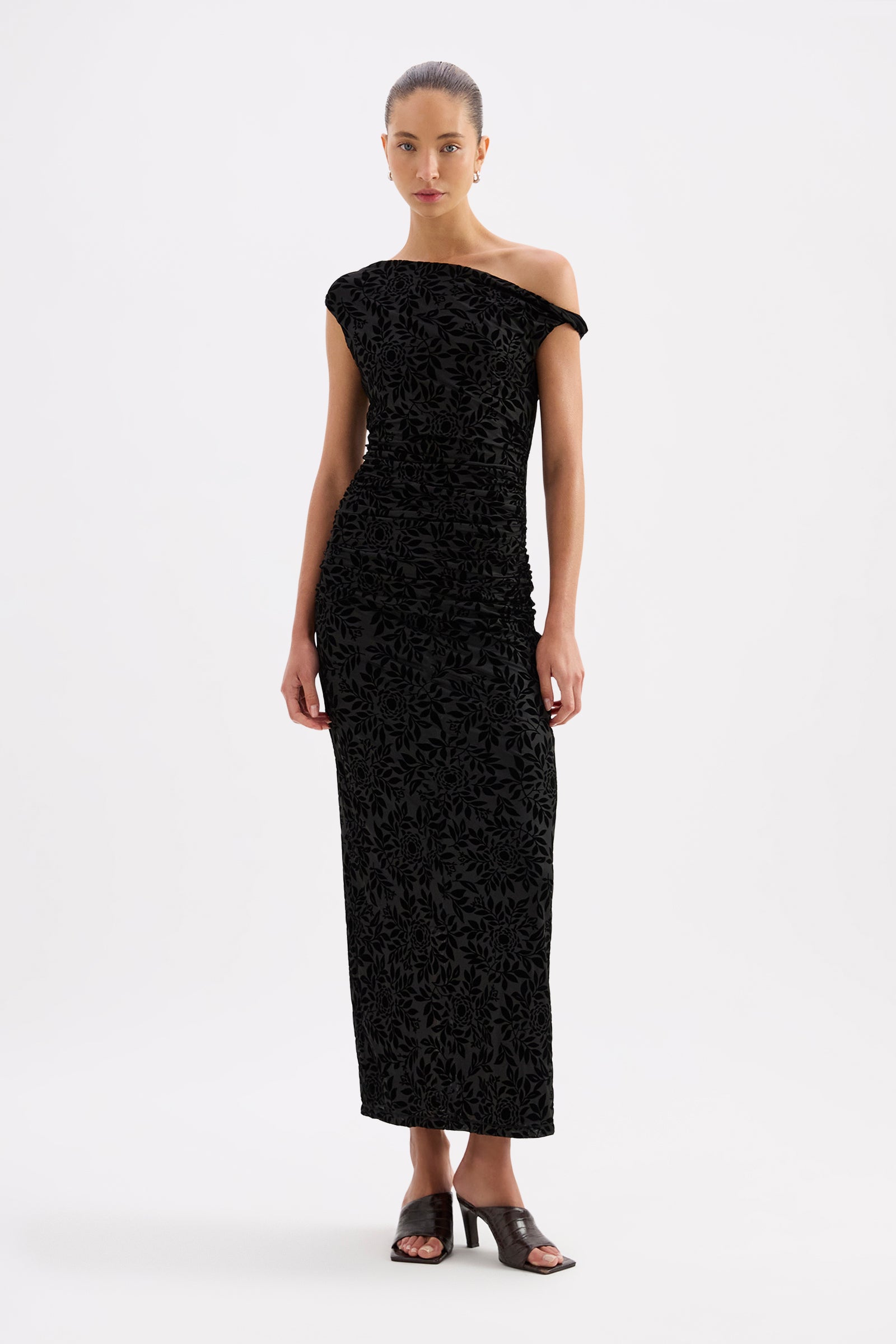 Brioni Devore Dress Black 