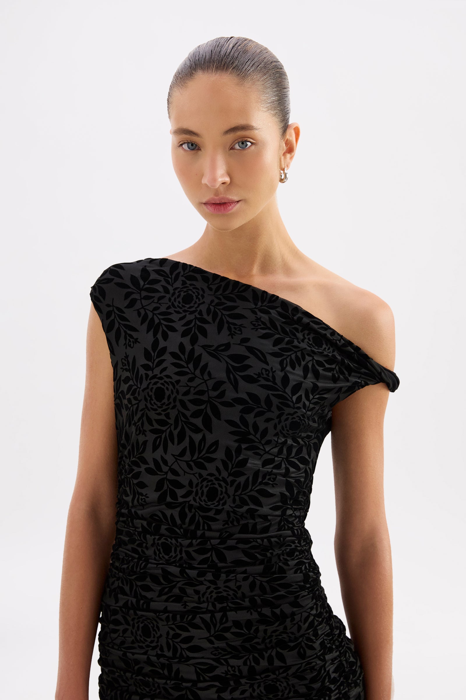 Brioni Devore Dress Black 