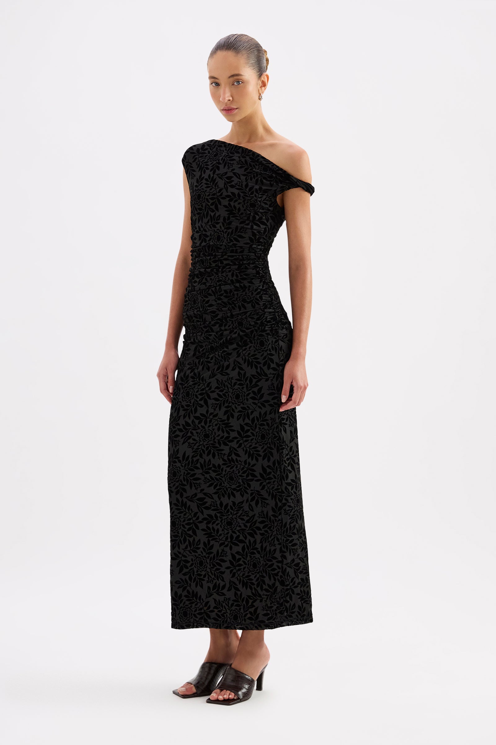 Brioni Devore Dress Black 