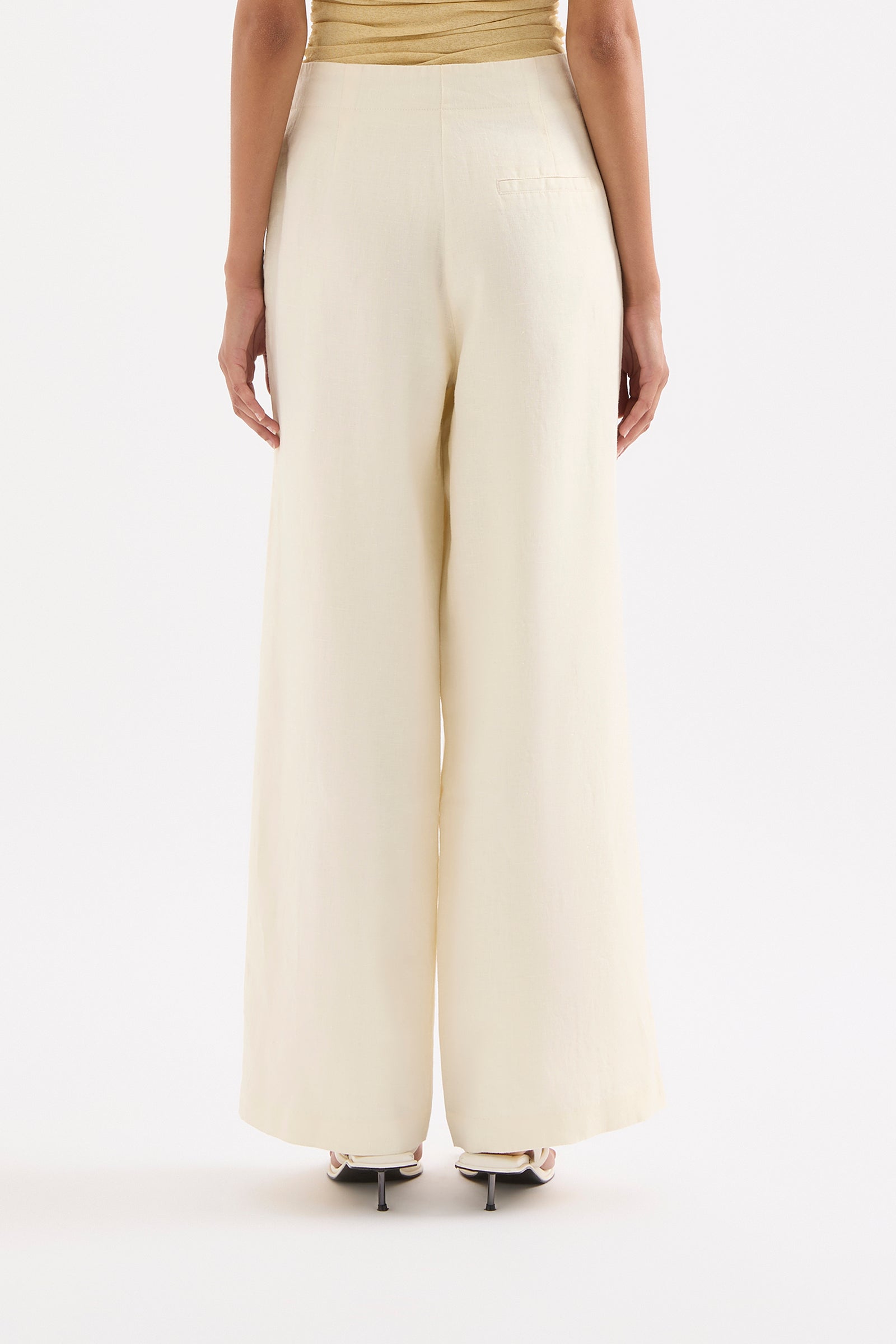 Theo Linen Pant Chamomile 