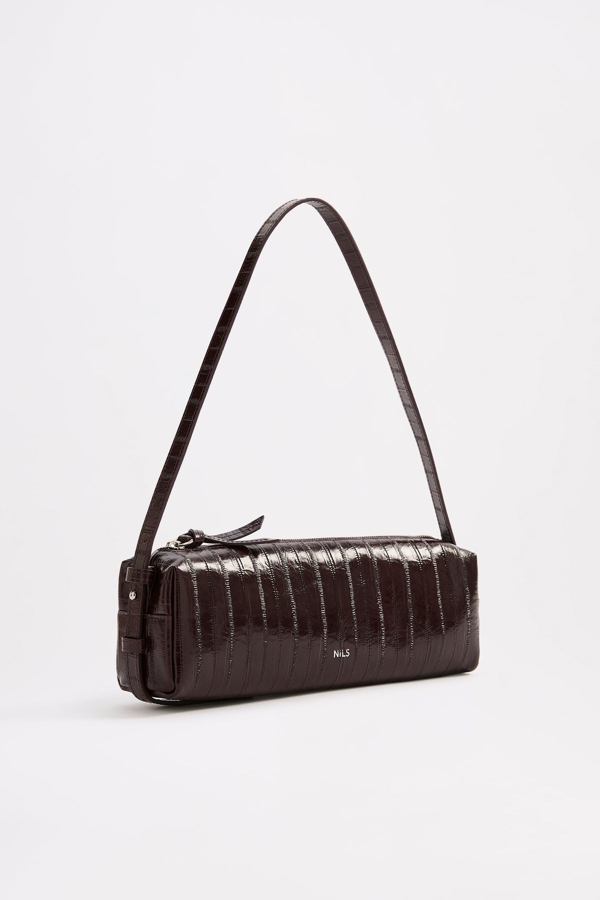 Wyatt Baguette Bag Chocolate 