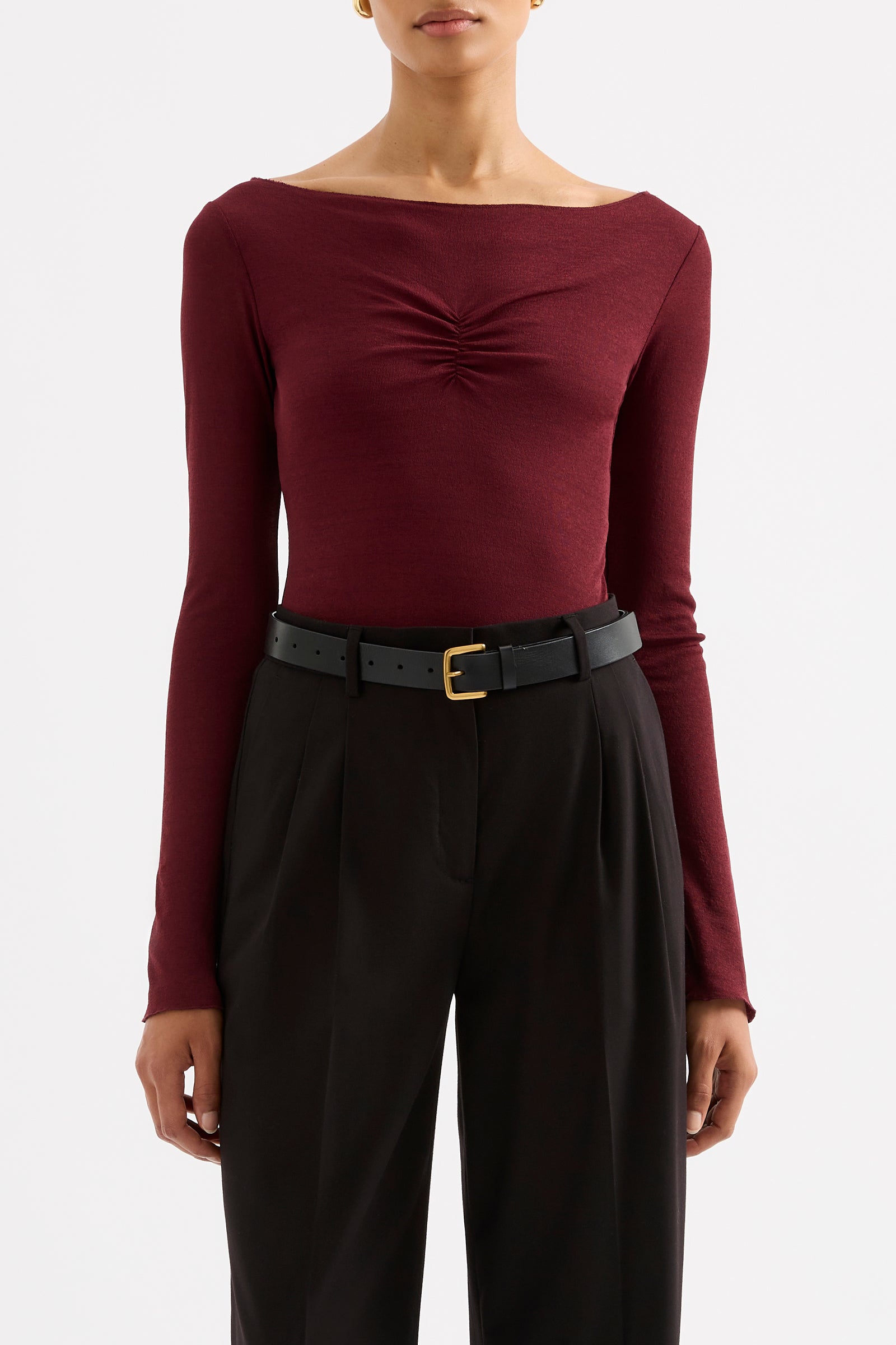 Clement Ls Top Plum 