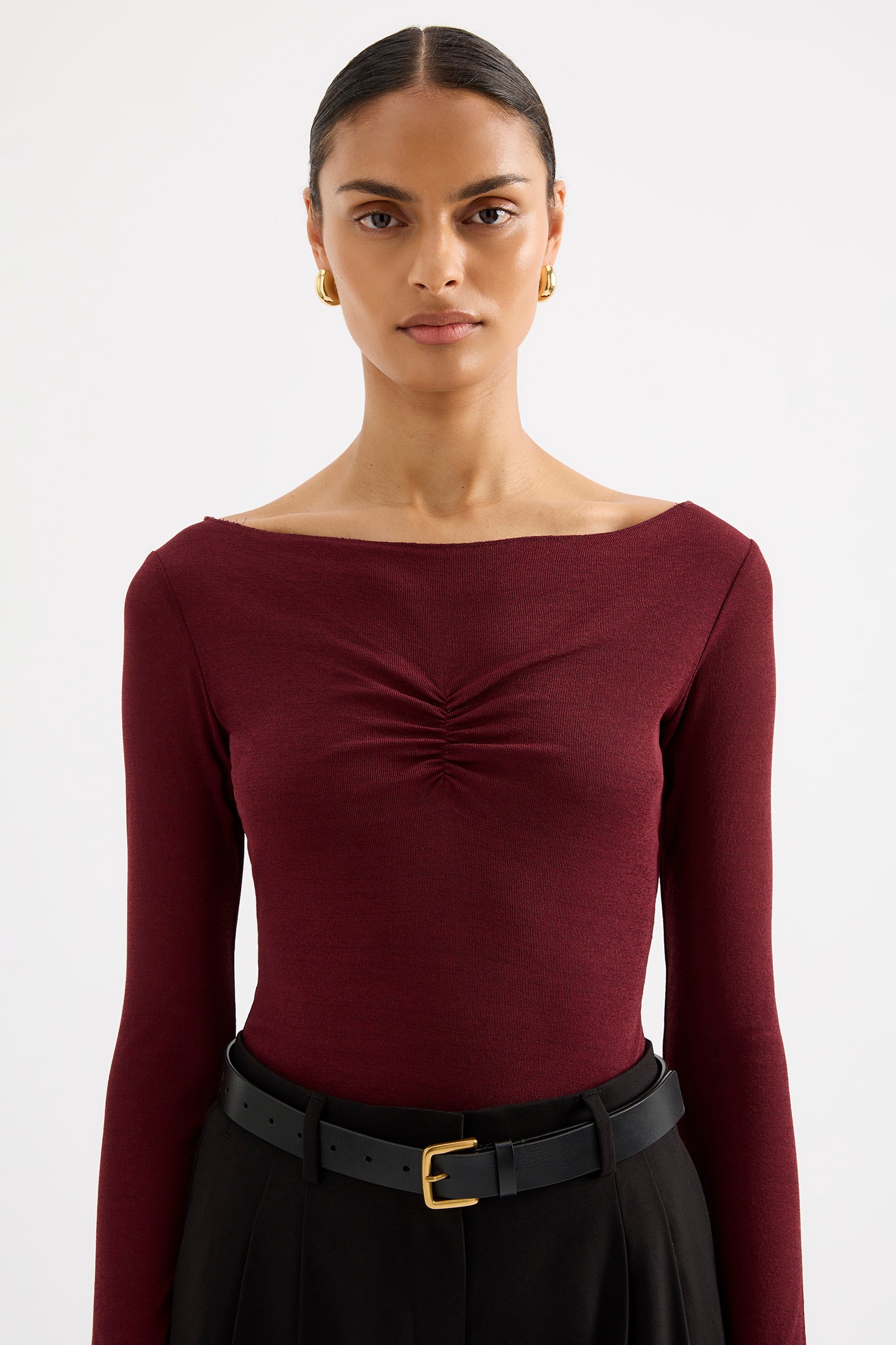 Clement Ls Top Plum 