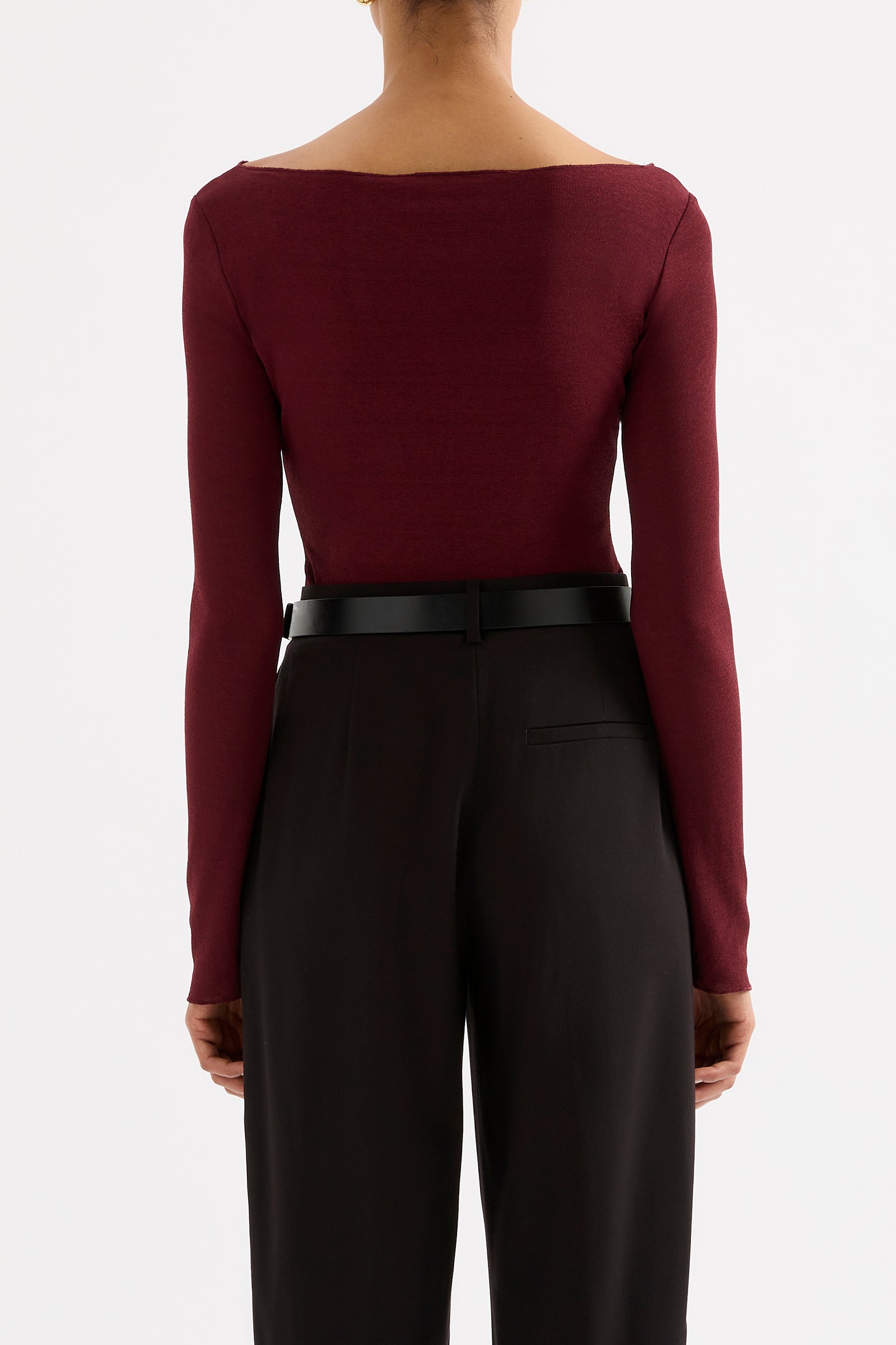 Clement Ls Top Plum 