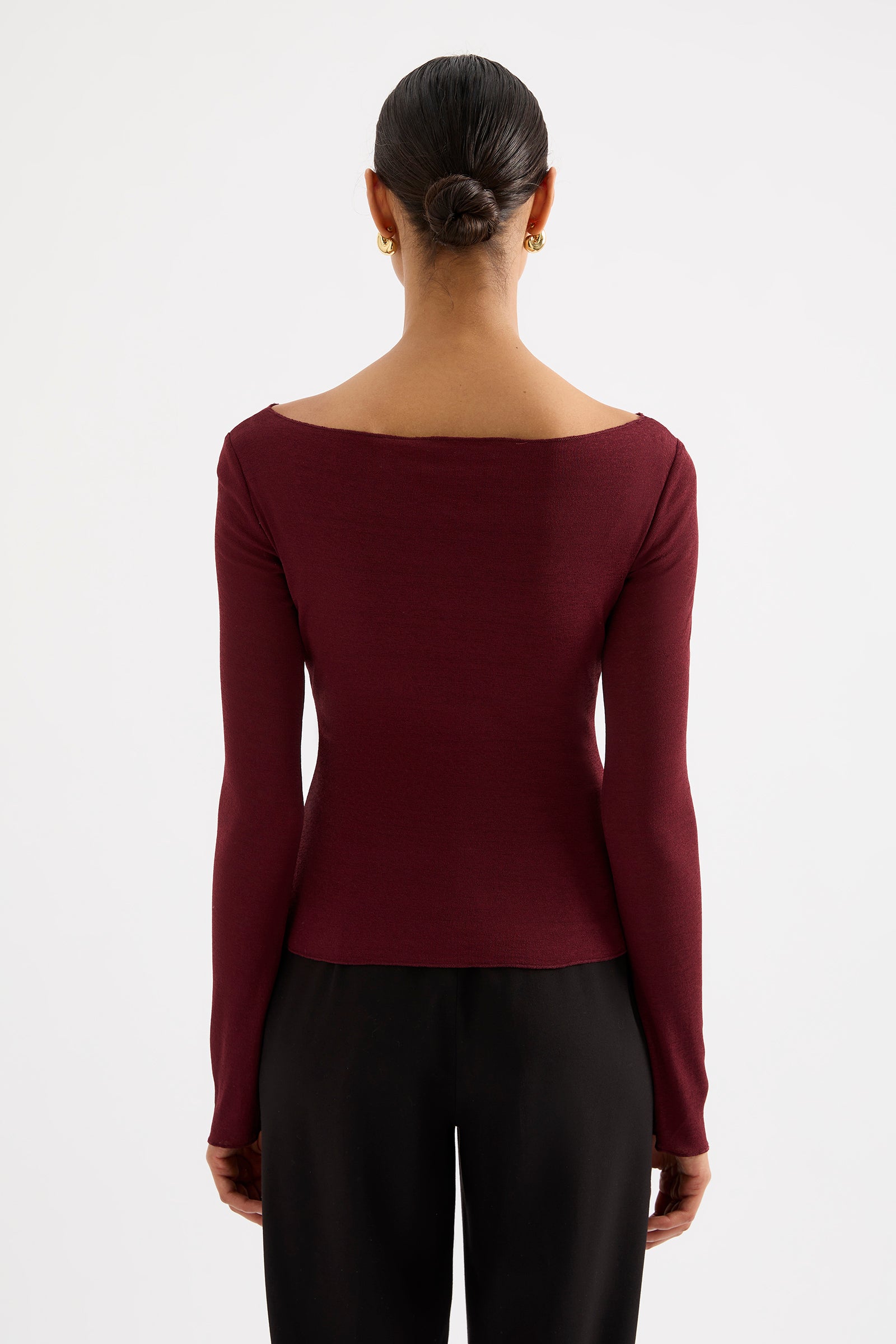 Clement Ls Top Plum 