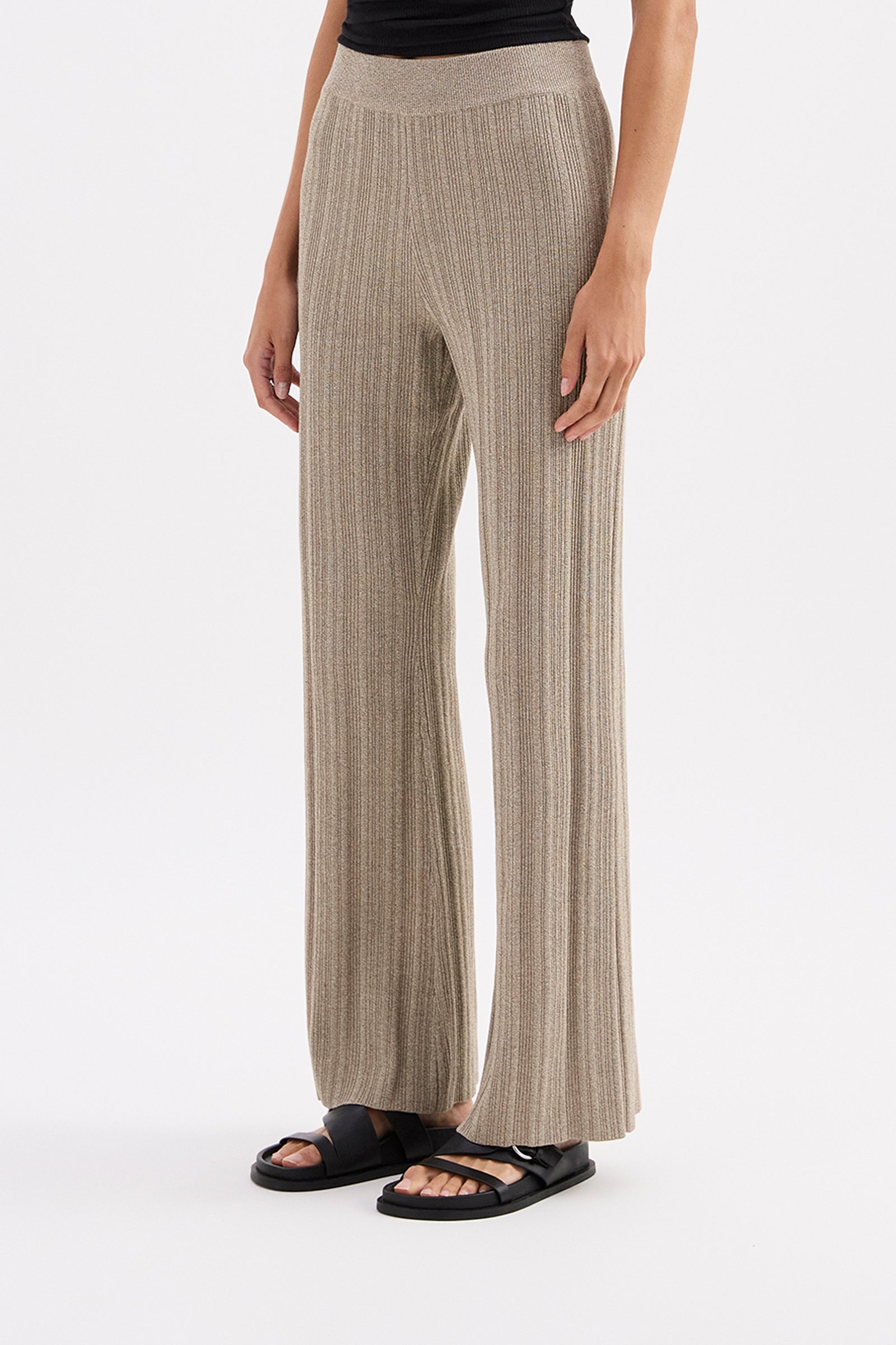 Collins Knit Pant Oat Marle 