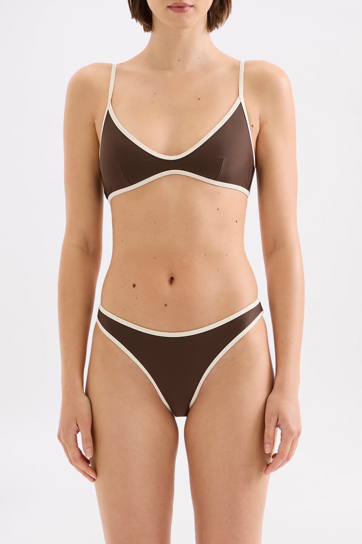 Contrast Cheeky Brief Chocolate 