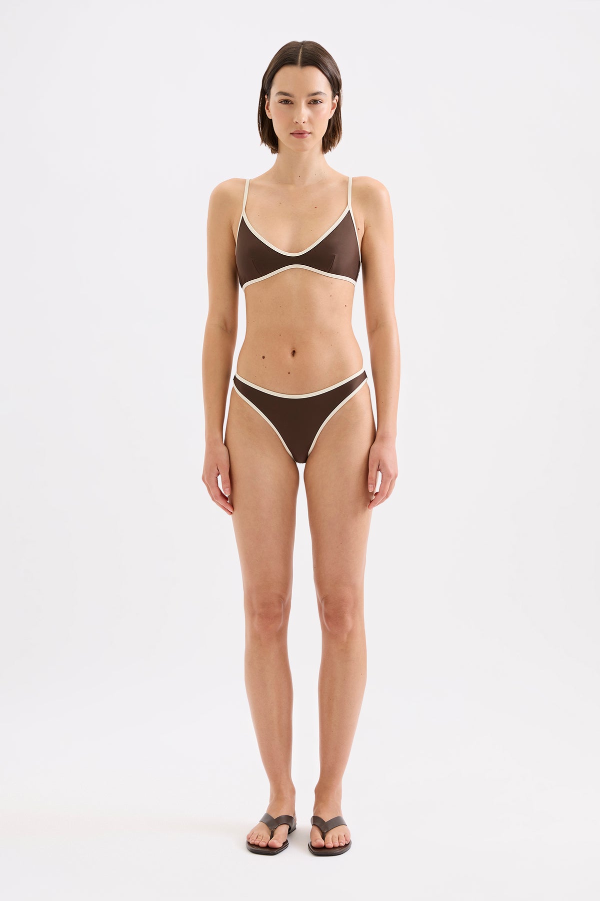 Contrast Cheeky Brief Chocolate 