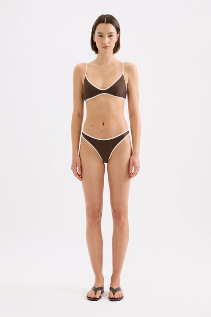 Contrast Cheeky Brief Chocolate 
