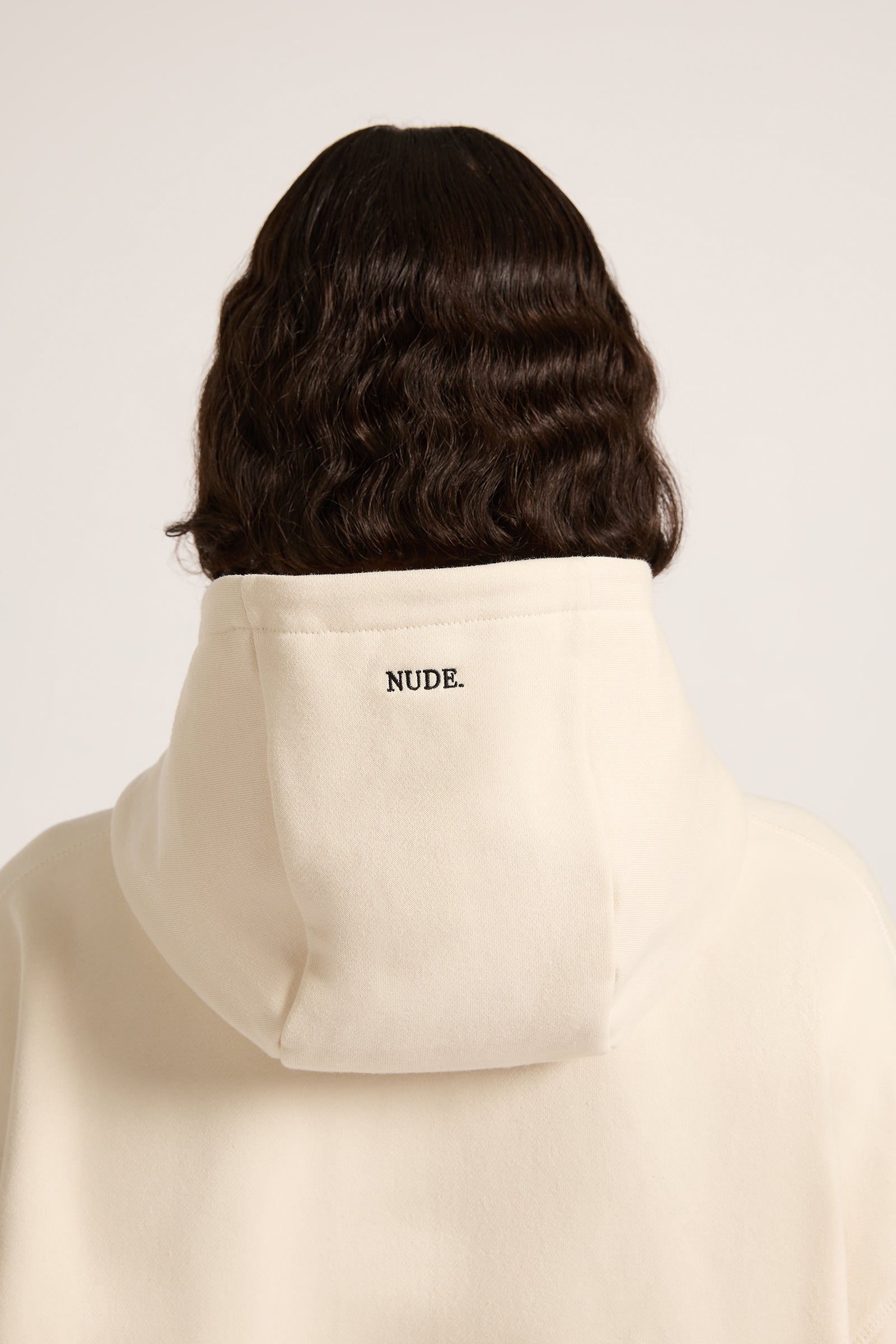 Nude. Hoodie Bone 