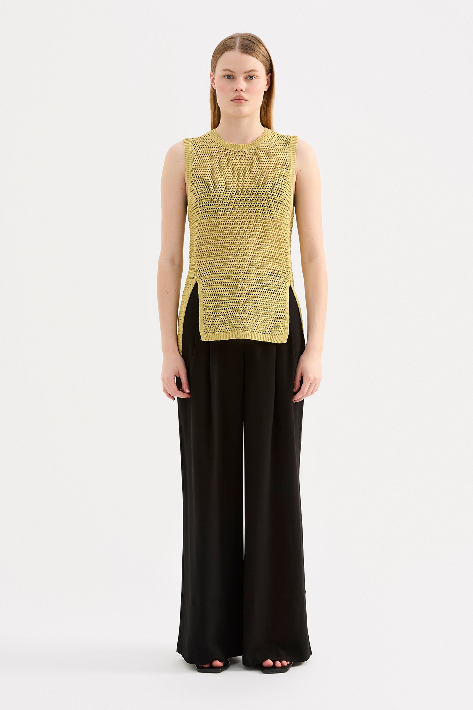 Marlo Knit Top Kiwi 