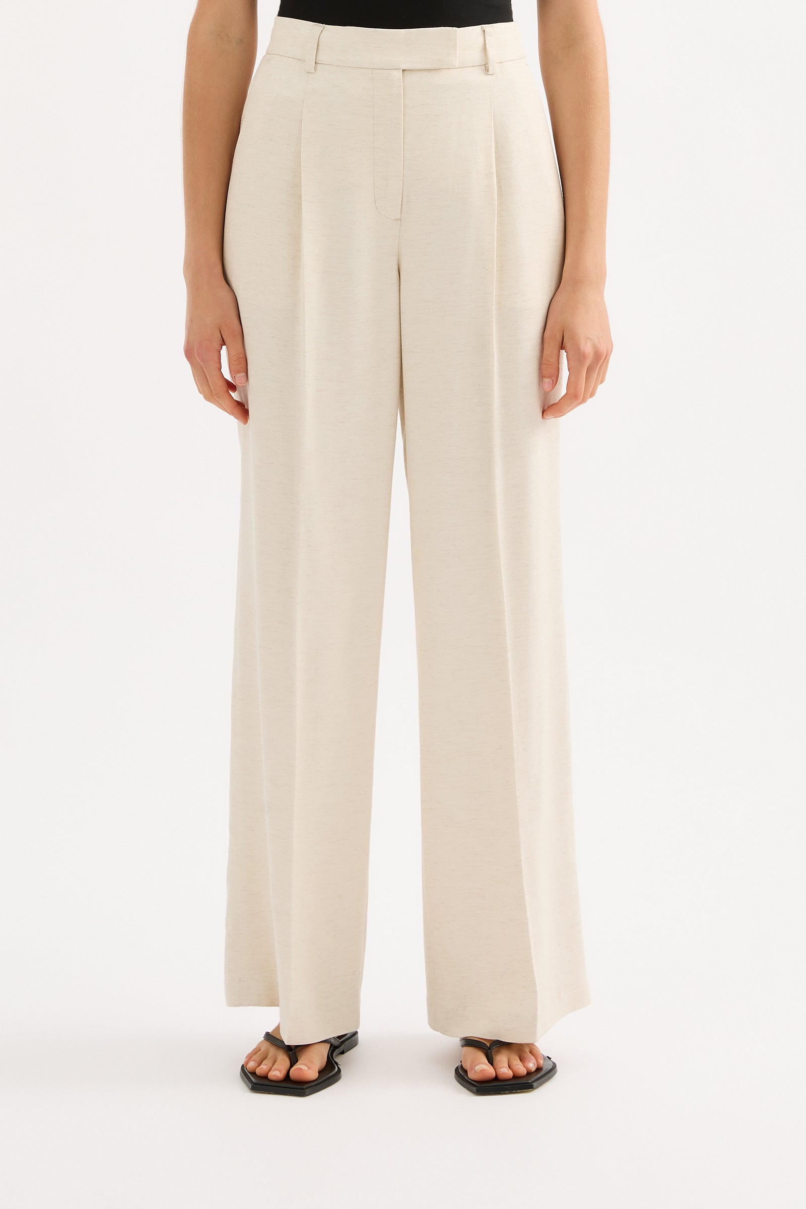Logan Tailored Pant Bone 