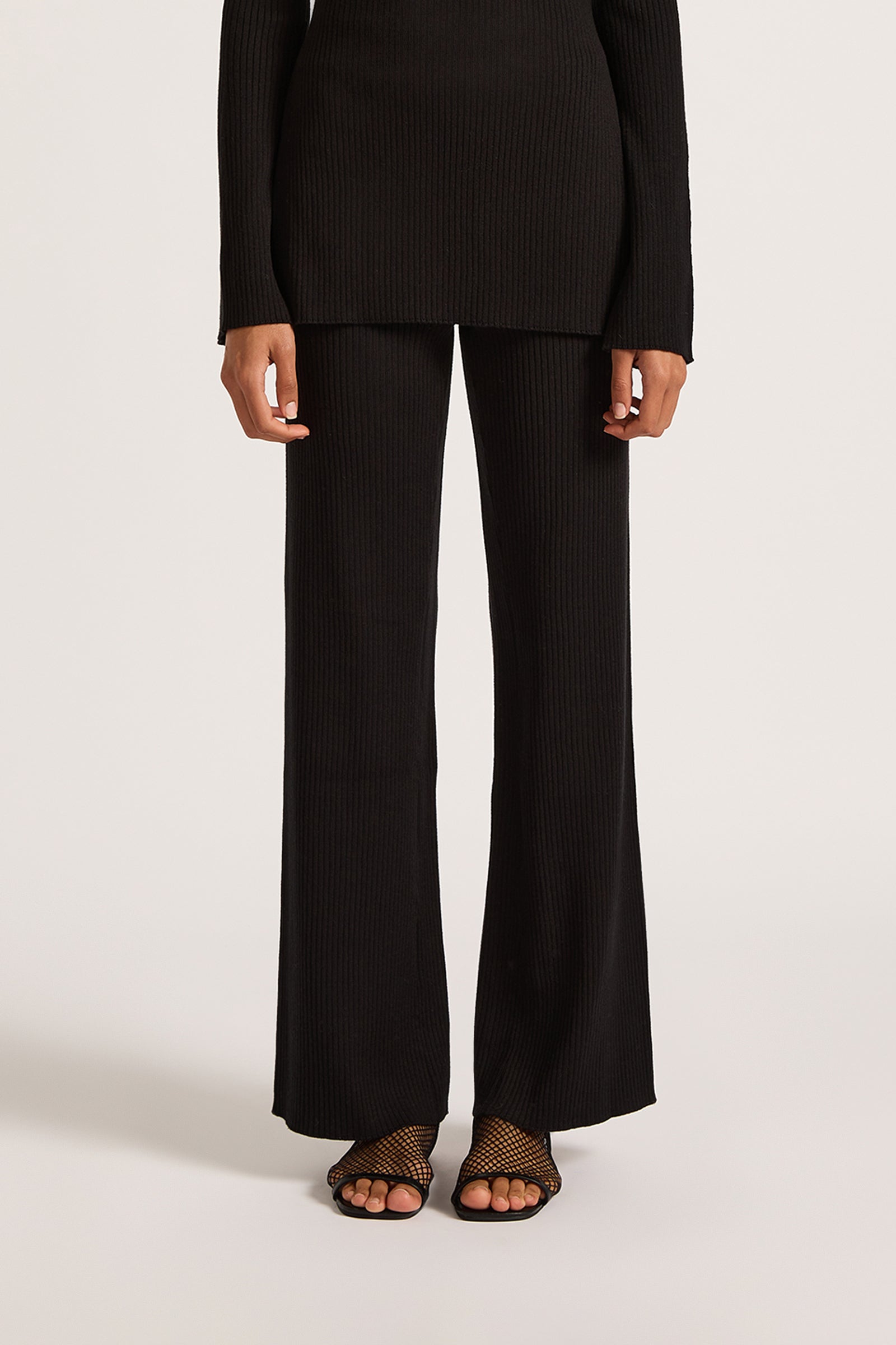Malo Knit Pant Black 
