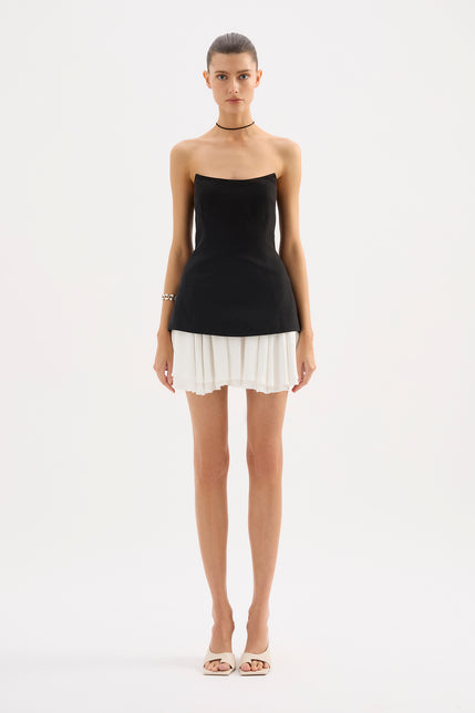 Noosha Mini Dress Black Splice 