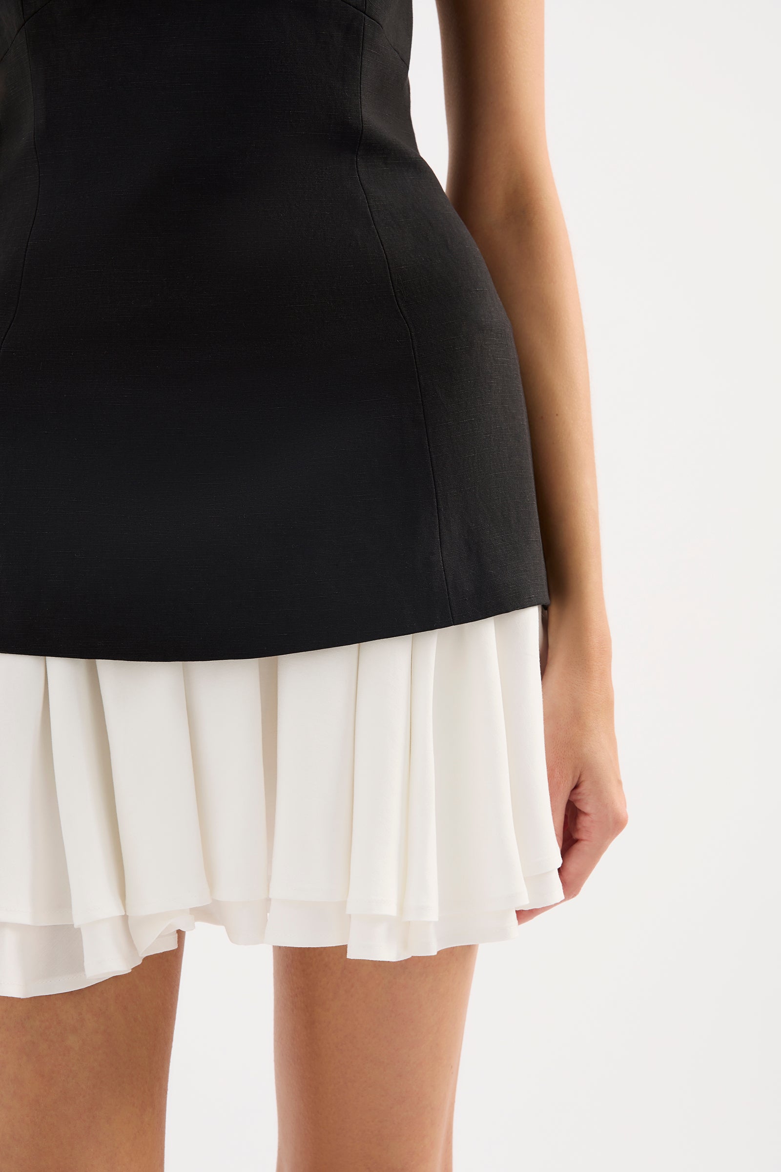 Noosha Mini Dress Black Splice 