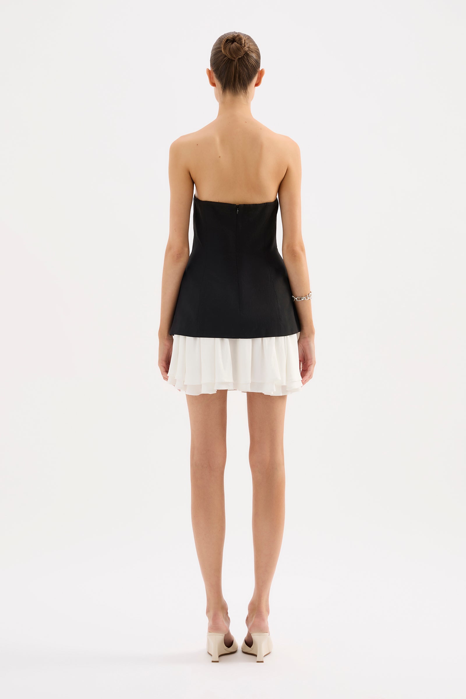 Noosha Mini Dress Black Splice 